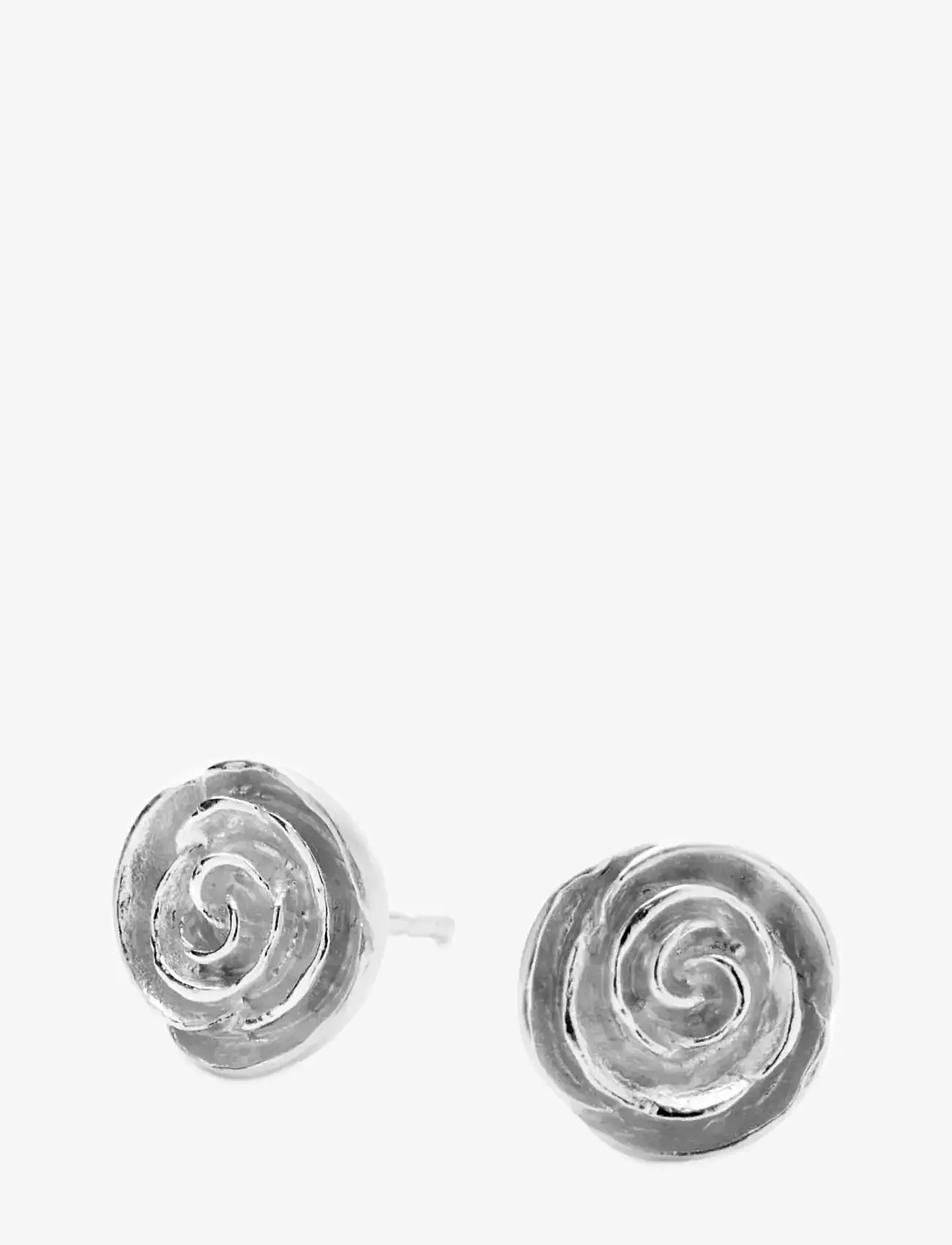 Pernille Corydon - Rose Earsticks - ohrstecker - recycled sterling silver - 1