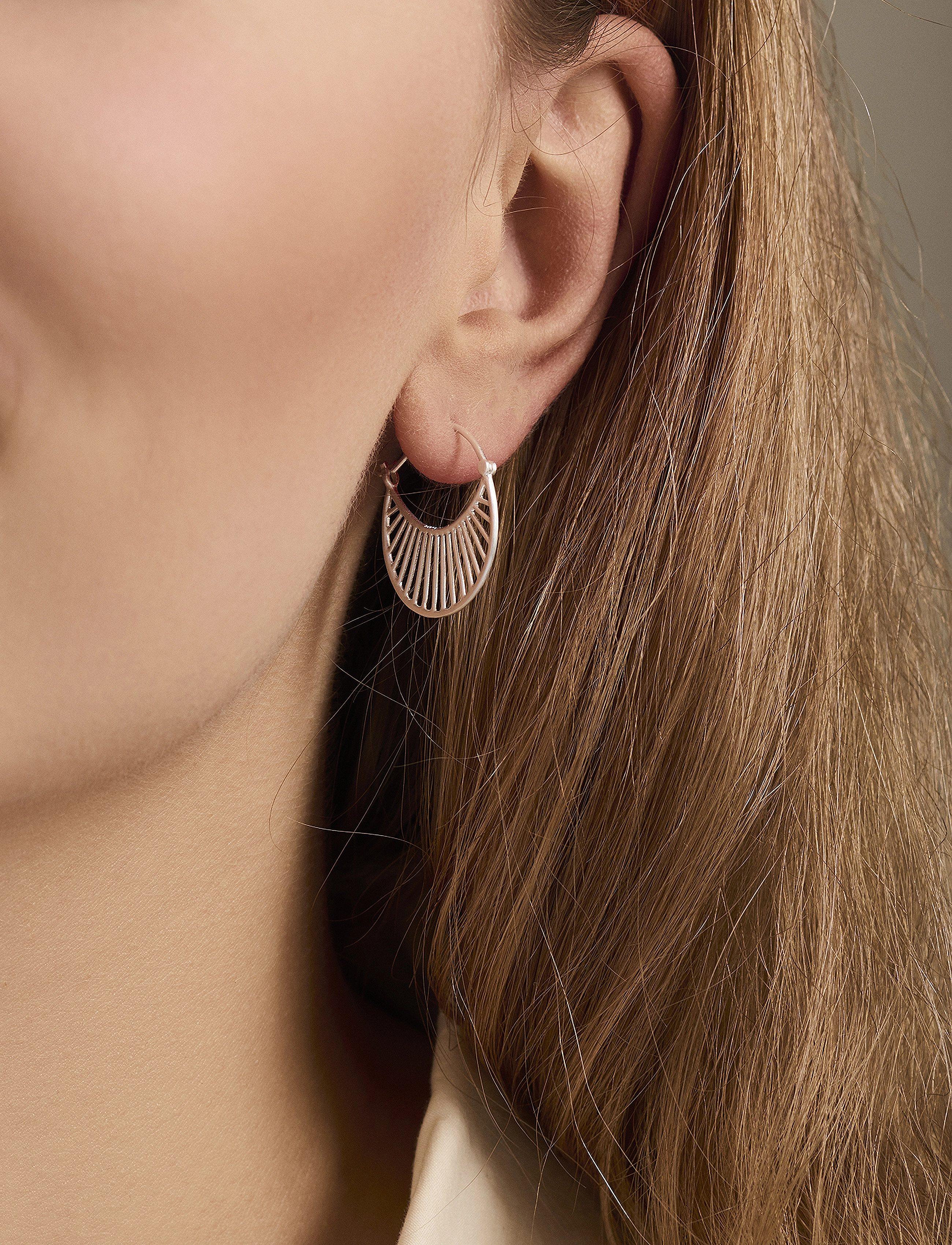 Pernille Corydon Daylight Earring Size 22 Mm, One Size, Earrings, Silber - Pendants Frauen