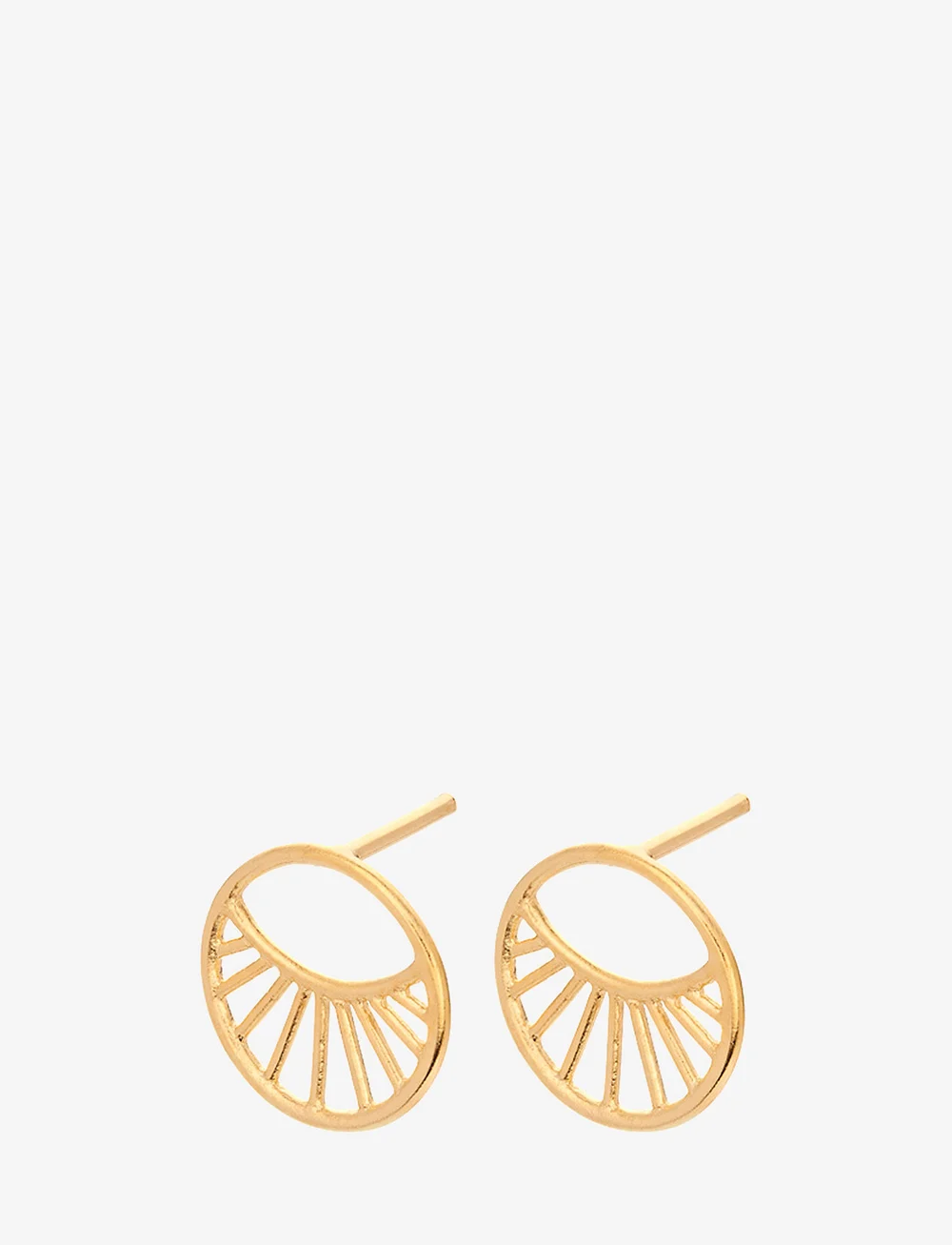 Pernille Corydon - Daylight Earsticks Size 11 mm - Ørestikker - gold plated - 0