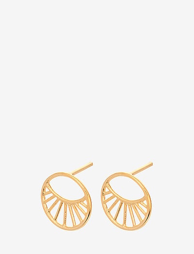 Pernille Corydon Daylight Earsticks Size 11 mm - Örhängen - GOLD PLATED / gold
