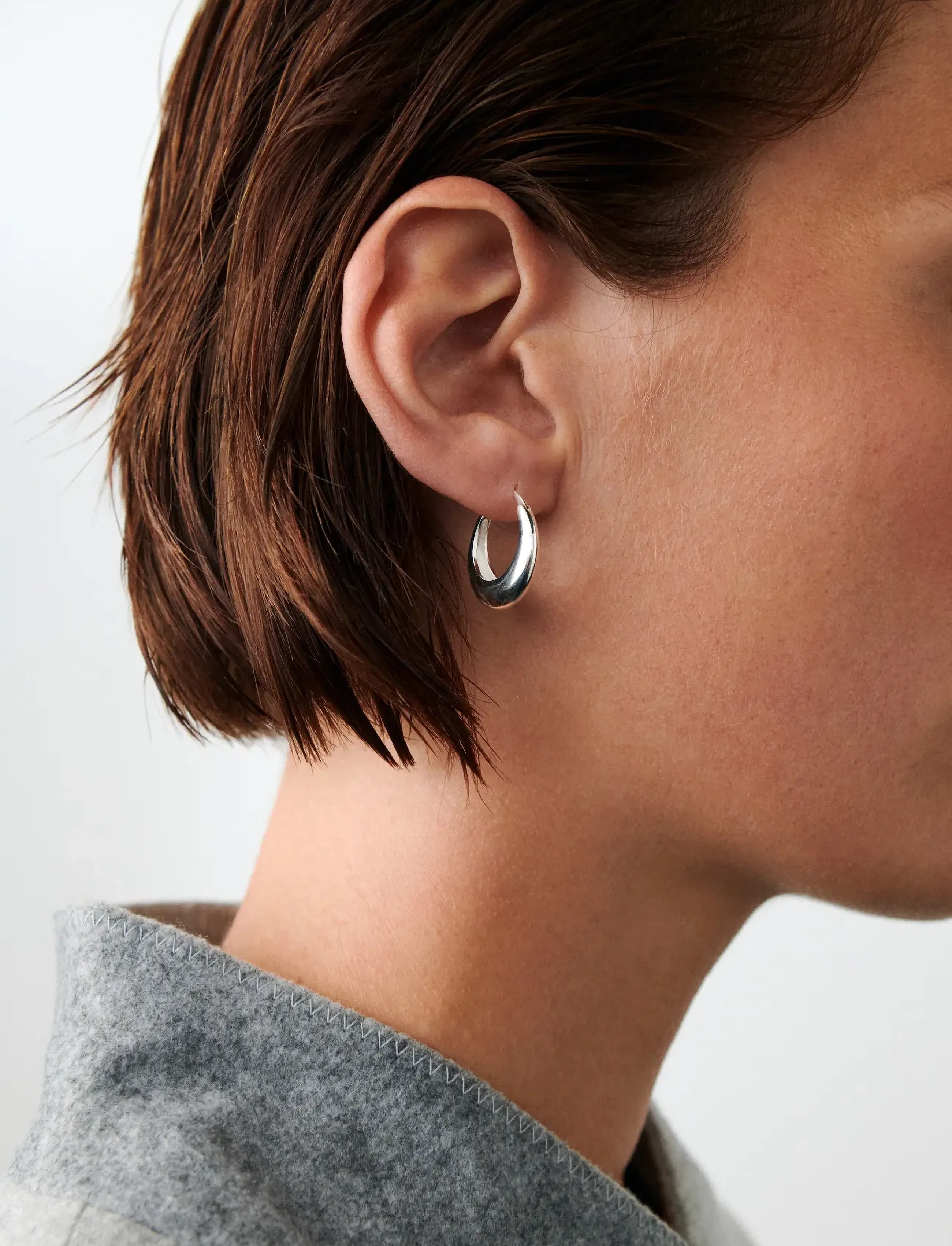 Pernille Corydon - Atlas Earrings - silver - 0