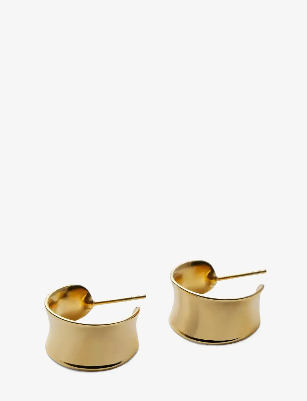 Pernille Corydon - Reflection Hoops - hoops - gold - 1
