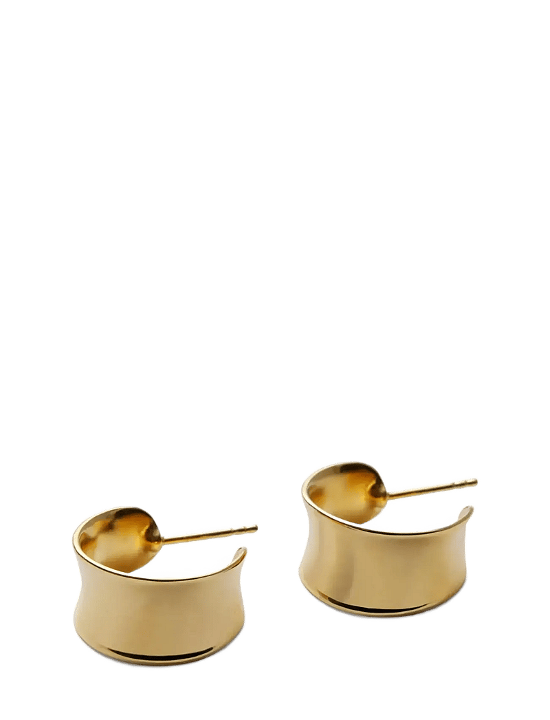 Pernille Corydon - Reflection Hoops - hoops - gold - 1