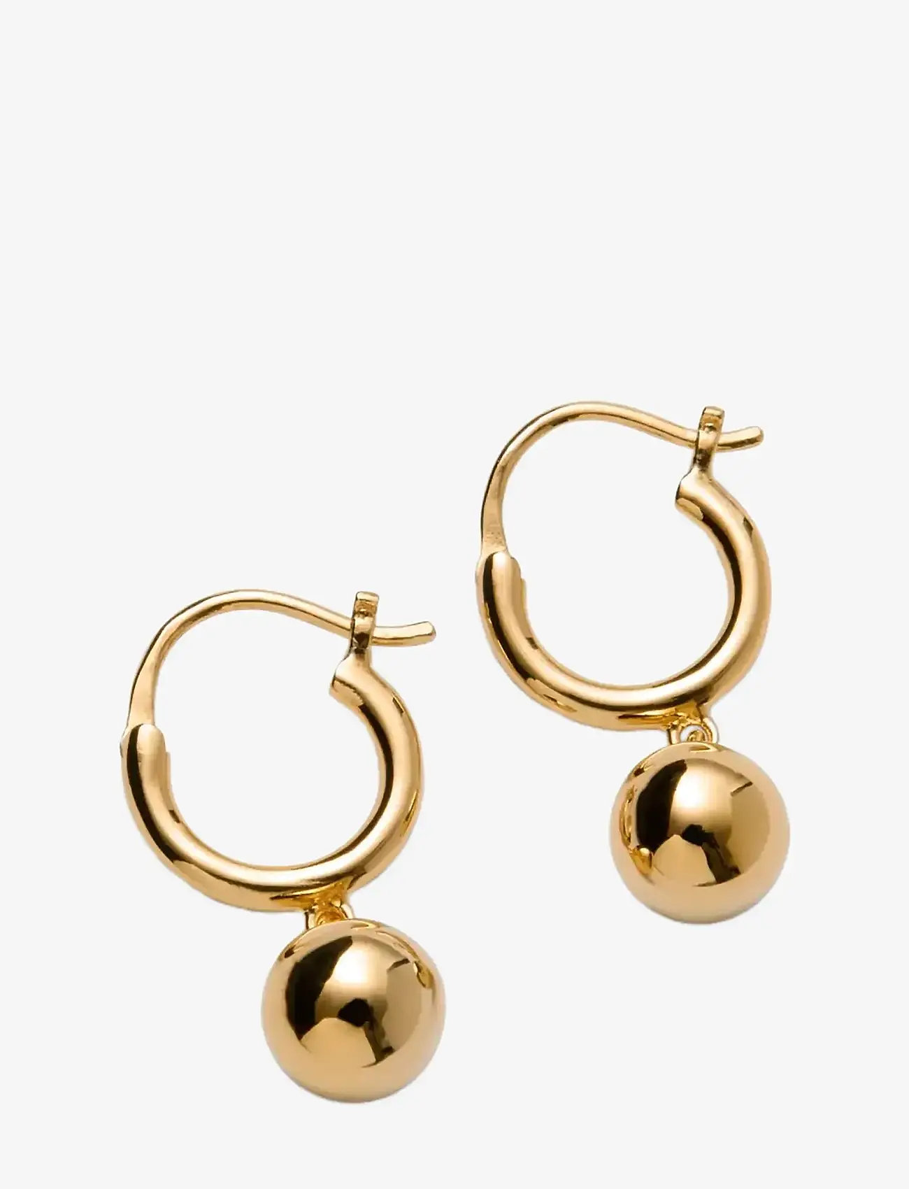Pernille Corydon - Elements Earrings - creoler & hoops - gold plated recycled sterling silver - 0