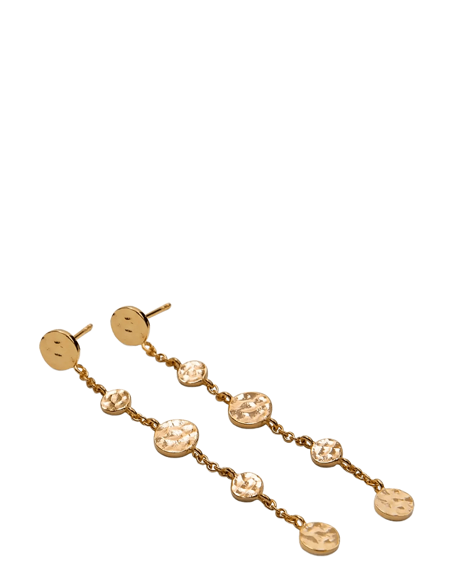 Pernille Corydon - Dot Earrings - gold plated recycled sterling silver - 0