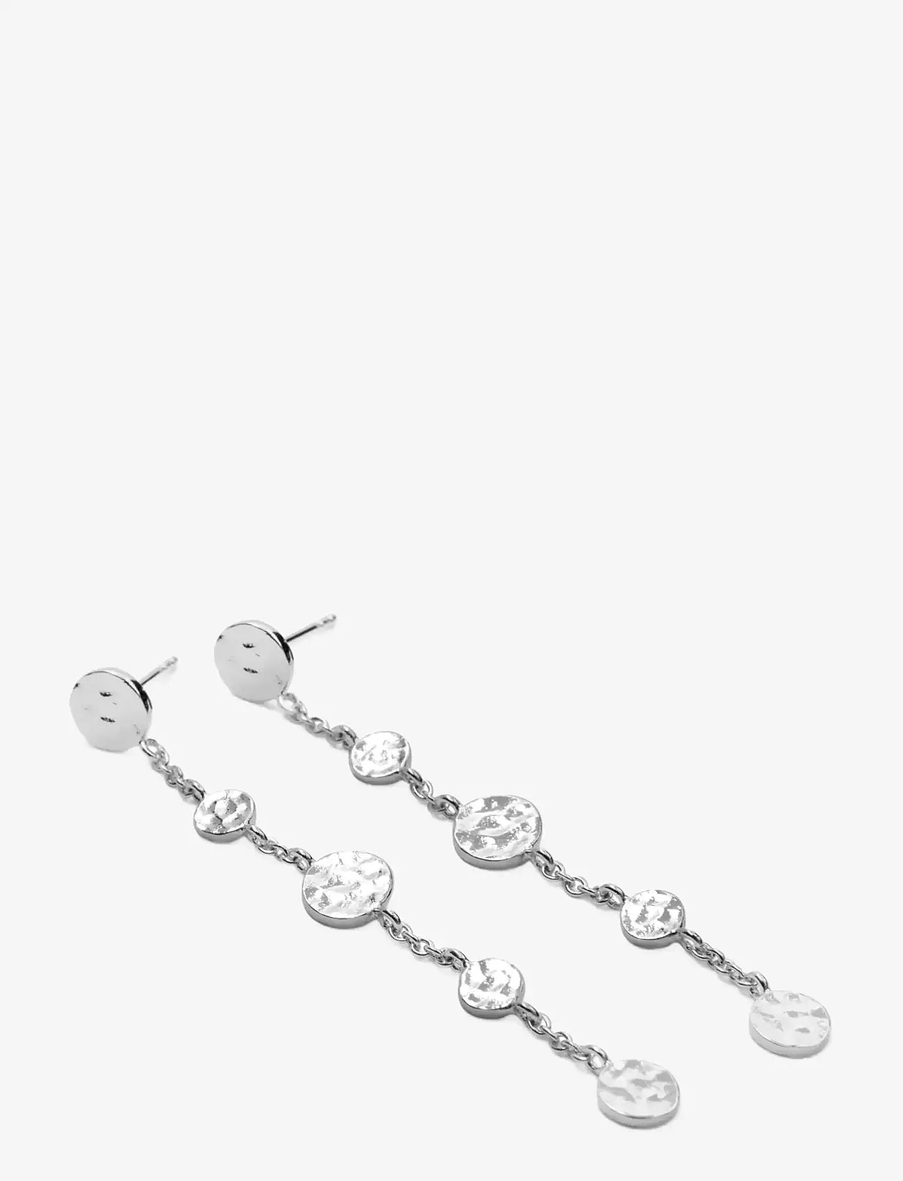 Pernille Corydon - Dot Earrings - hängande örhängen - recycled sterling silver - 0