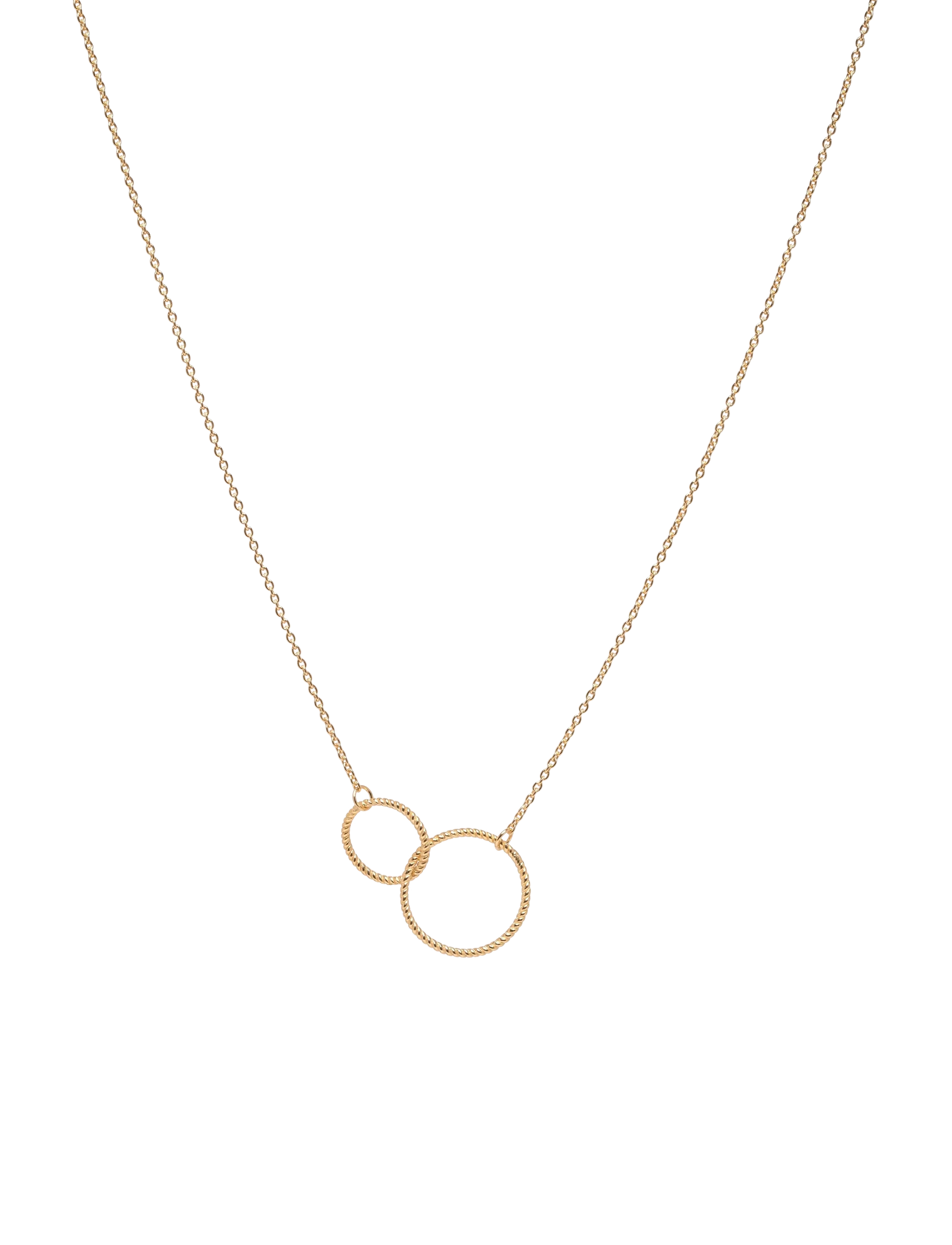 Pernille Corydon Double Twisted Necklace - Accessories - GOLD PLATED RECYCLED STERLING SILVER / gold
