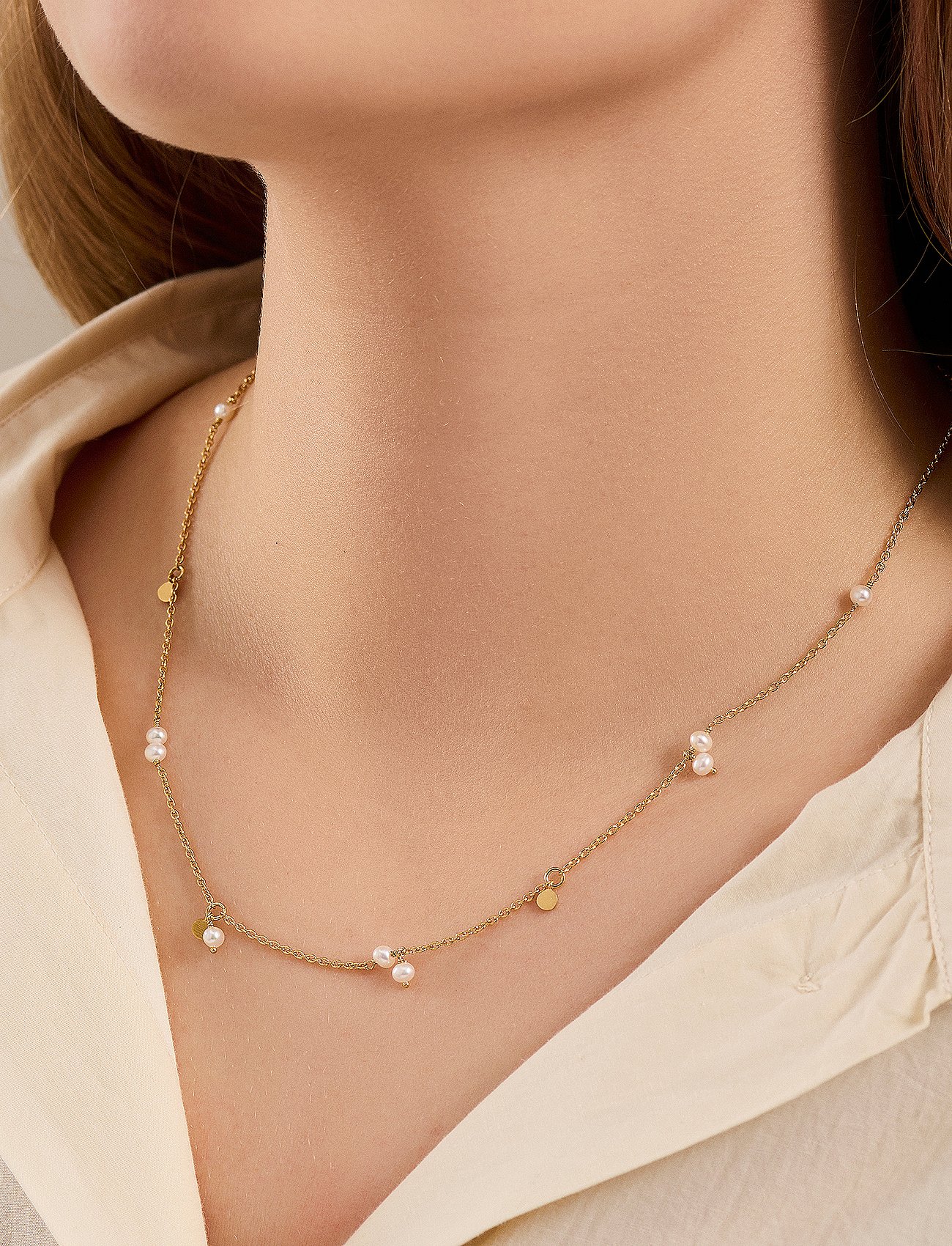 Ocean Pearl Necklace - GP
