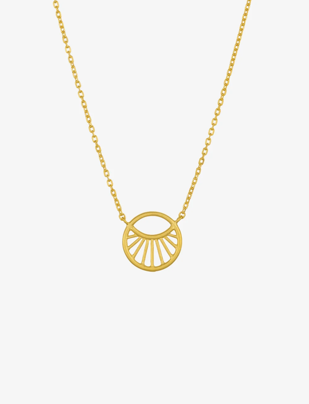 Pernille Corydon - Small Daylight Necklace - pendant necklaces - gold plated - 0