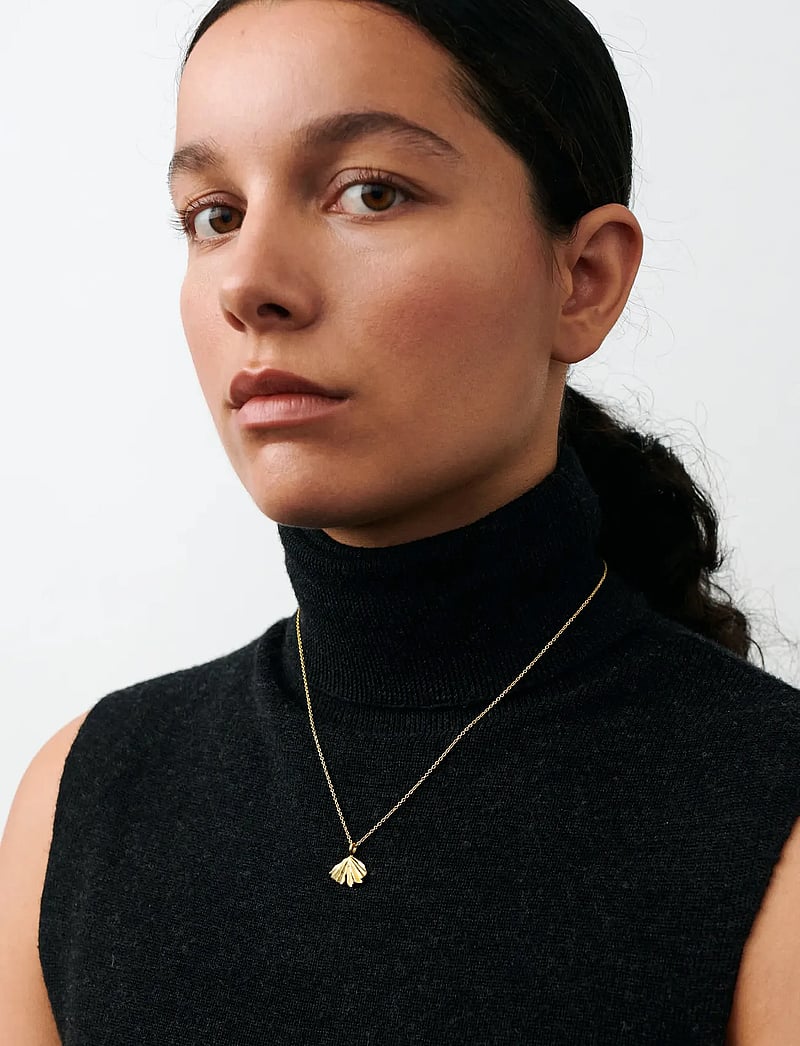 Pernille Corydon - Autumn Leaf Necklace - ketten mit anhänger - gold - 0