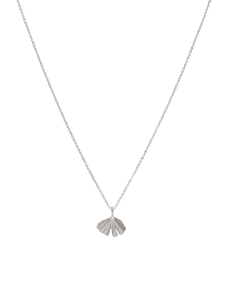 Pernille Corydon - Autumn Leaf Necklace - ripatsiga kaelakeed - silver - 1