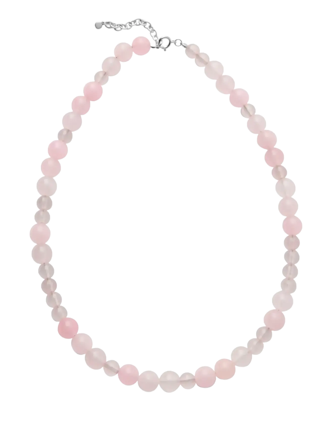 Pernille Corydon Blush Necklace - Kampagne - RECYCLED STERLING SILVER / pink/rose