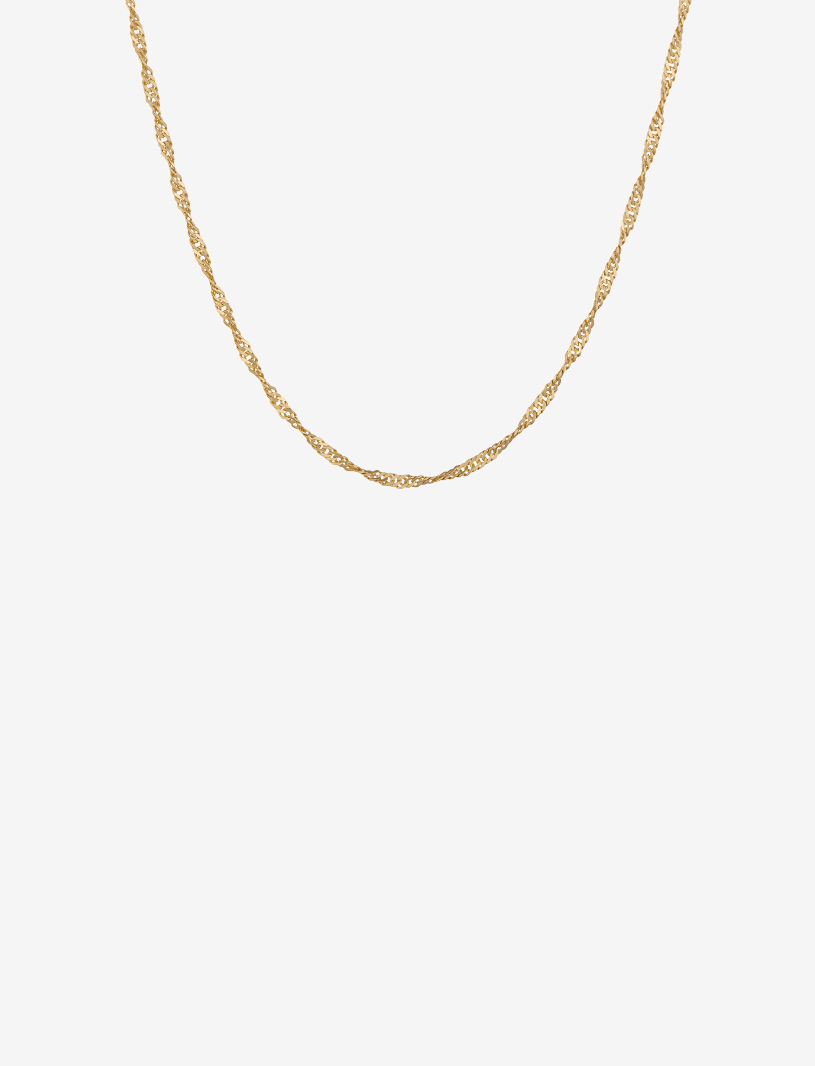 Pernille Corydon Singapore Necklace 42 cm - Halskjeder - GOLD PLATED / gold