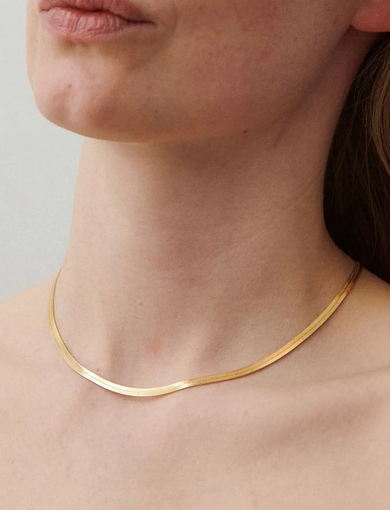 Pernille Corydon - Thelma Necklace - chain necklaces - gold plated - 0