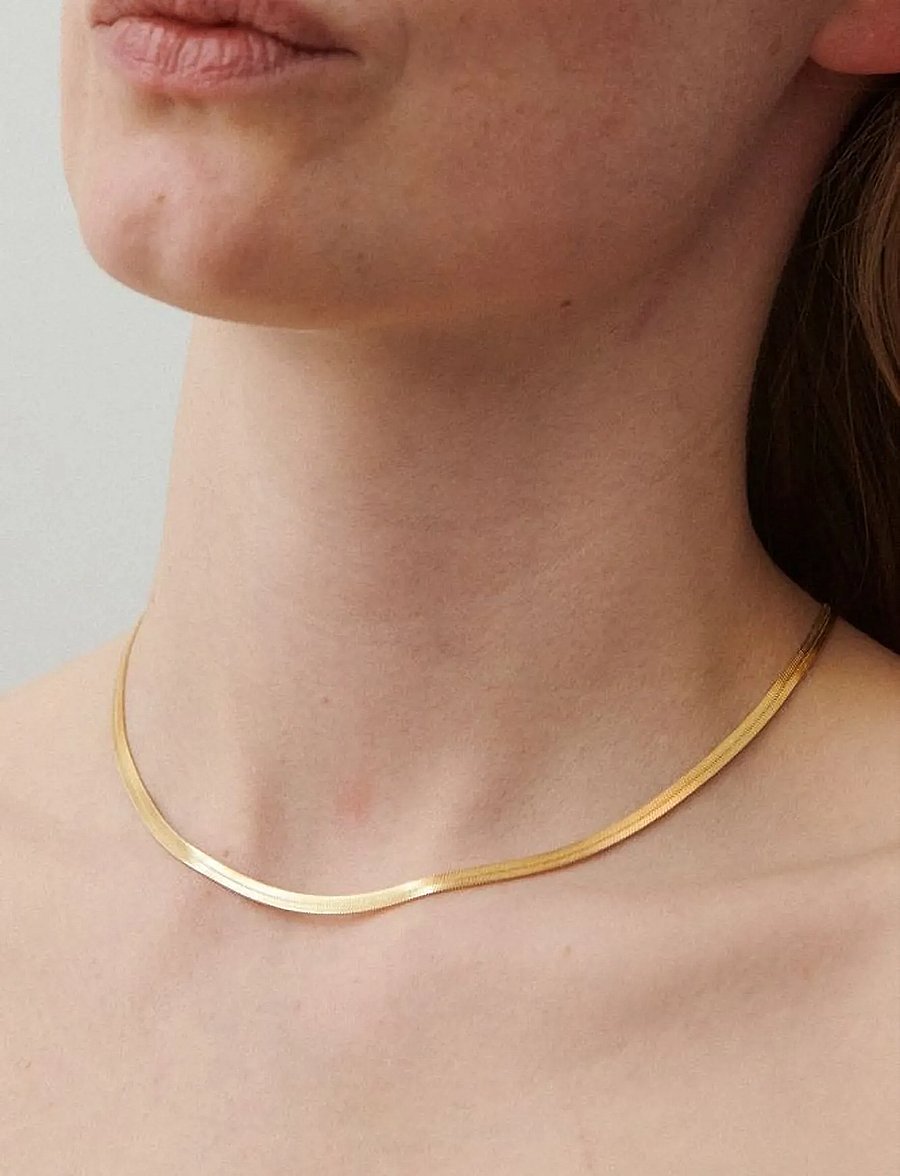 Pernille Corydon - Thelma Necklace - colliers chaîne - gold plated - 0