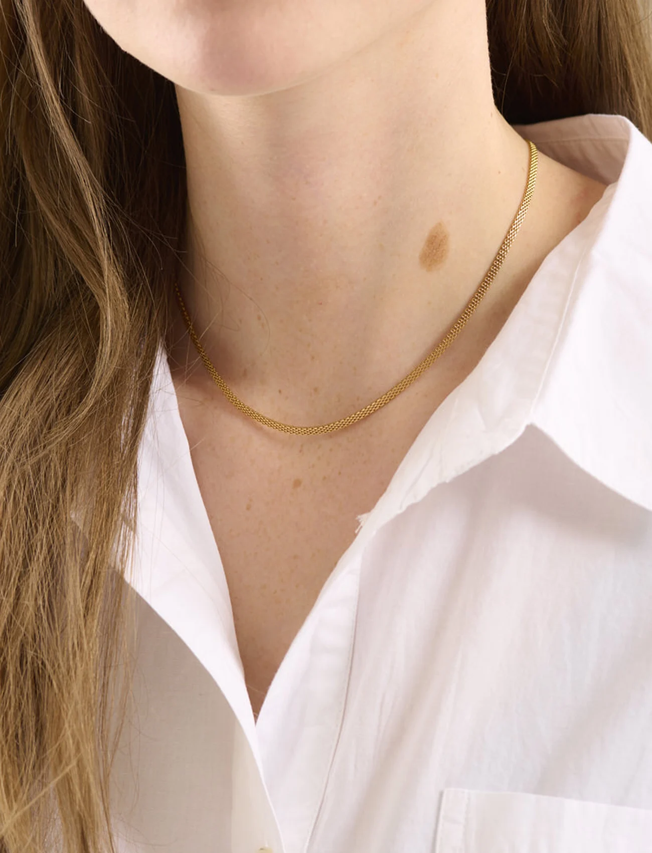 Pernille Corydon - Nora Necklace - festtøj til outletpriser - goldplated sterling silver - 1