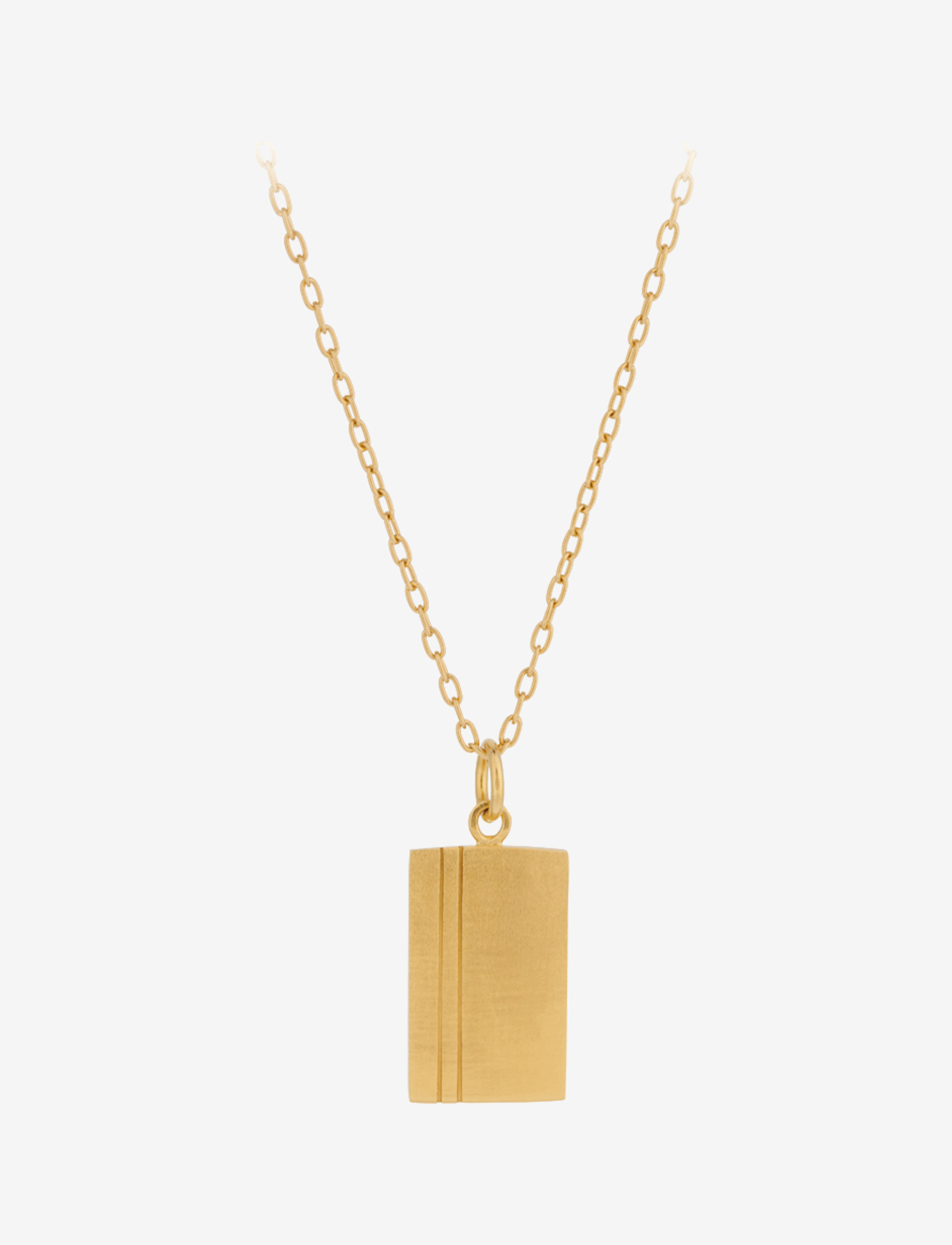 Pernille Corydon - Edge Necklace - gold plated - 0