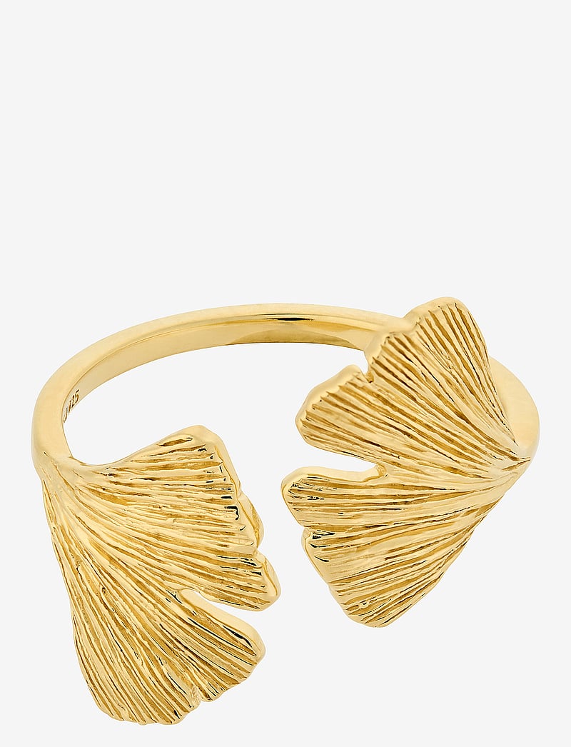 Pernille Corydon - Biloba Ring - jewellry - gold - 0
