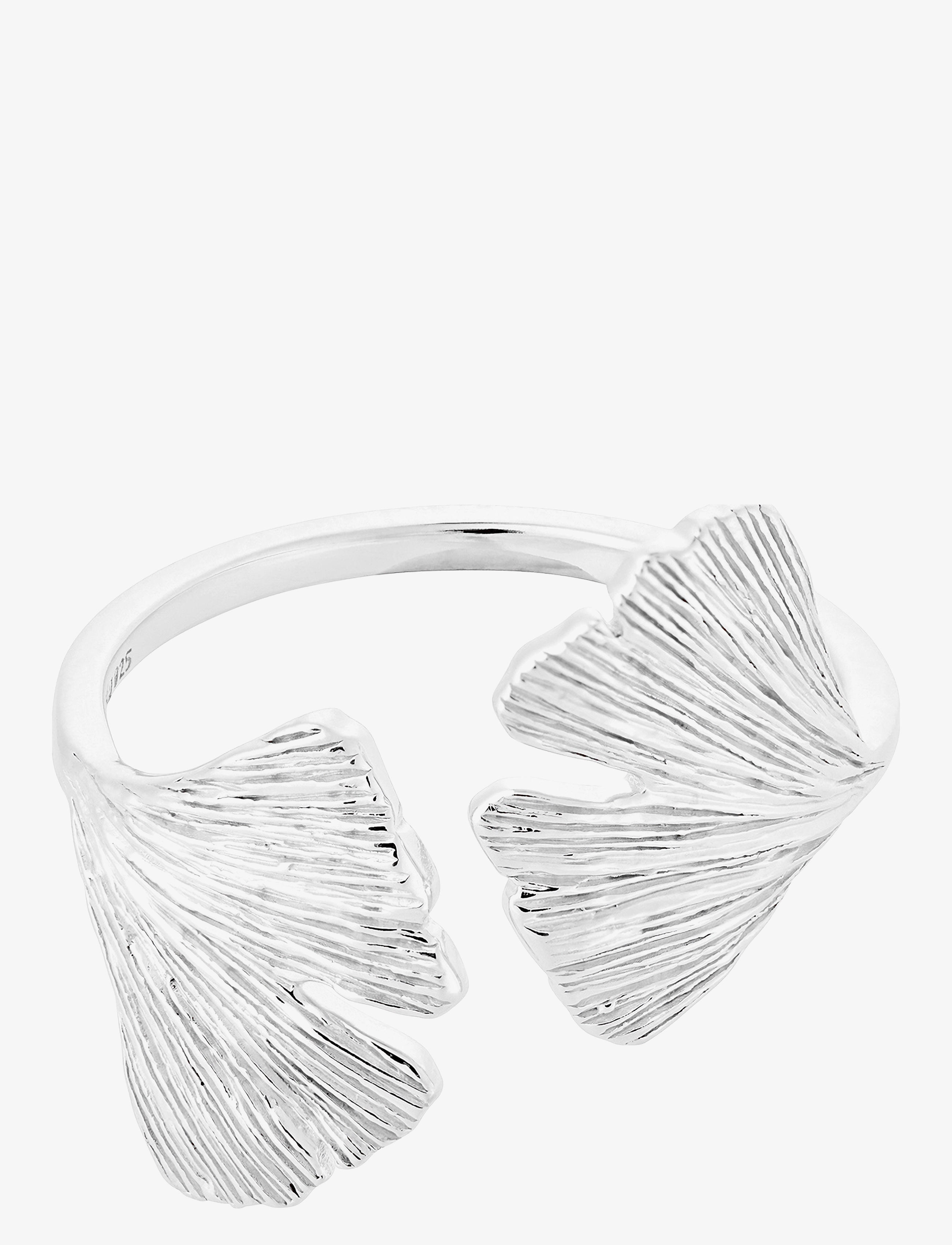 PERNILLE CORYDON Biloba Ring Silber - 50 - Damen