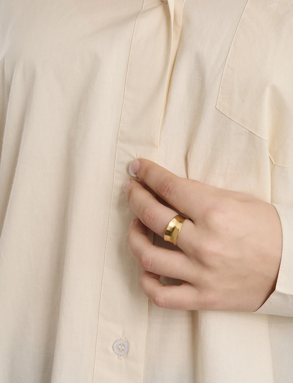 Pernille Corydon - Saga Ring - ringar - gold plated - 0