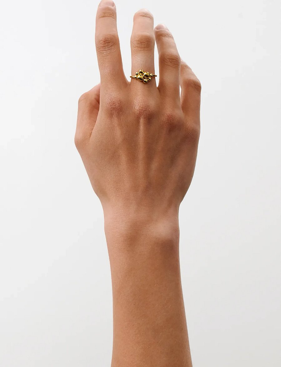 Pernille Corydon - Pebble Ring - silver - 0