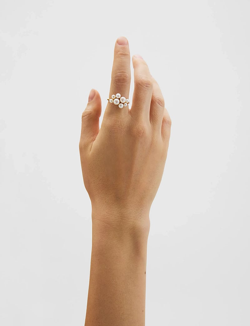 Pernille Corydon - Blossom Ring - gold plated recycled sterling silver - 0