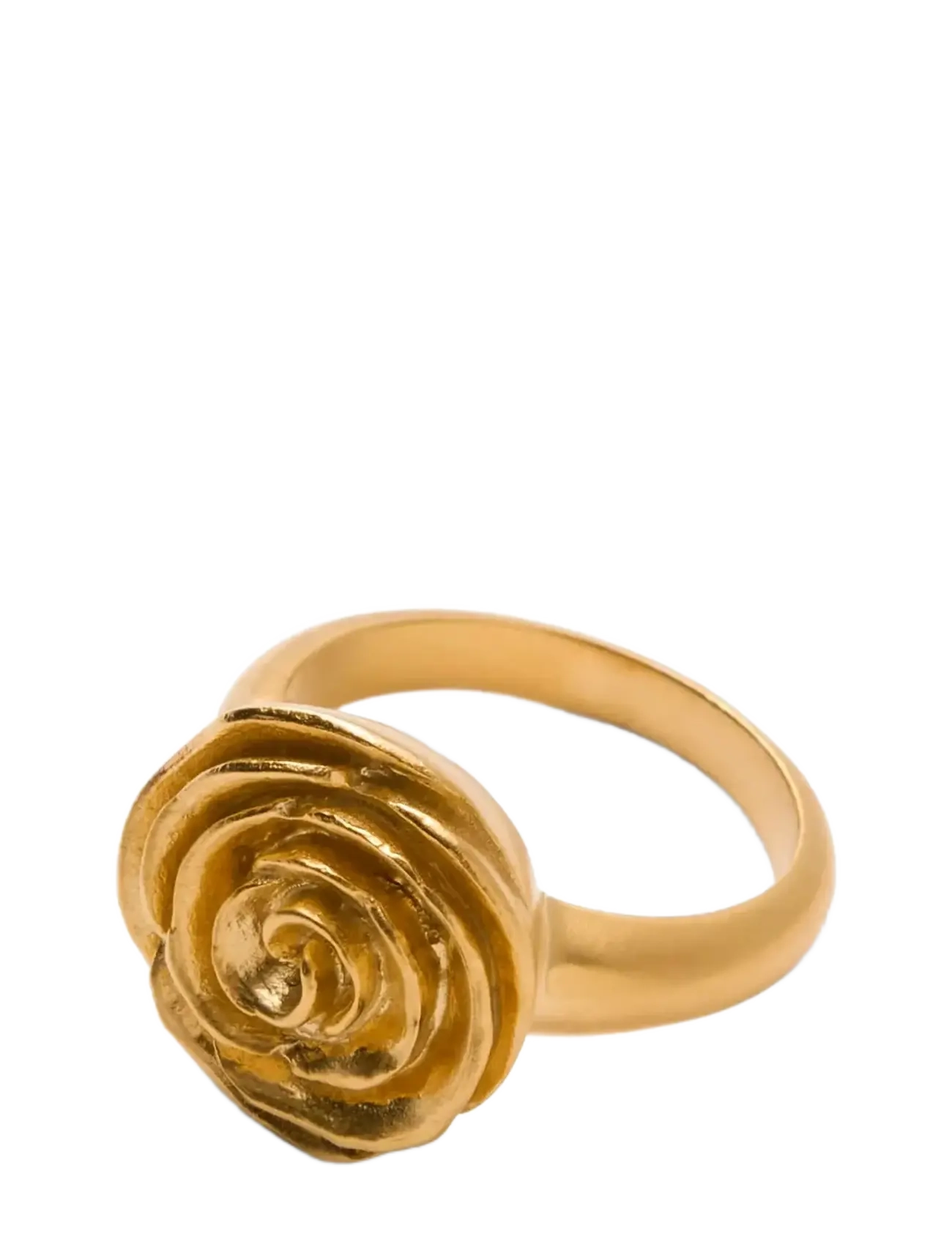 Rose Ring - GOLD PLATED RECYCLED STERLING SILVER