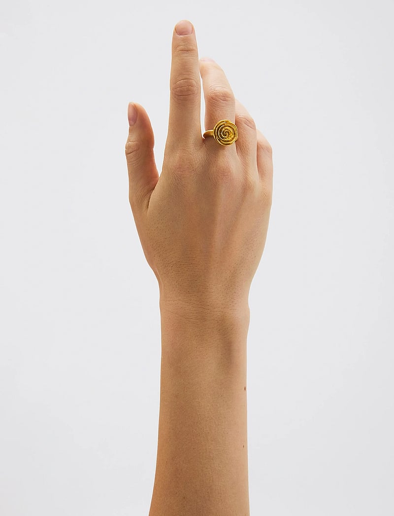 Pernille Corydon - Rose Ring - sõrmused - gold plated recycled sterling silver - 0