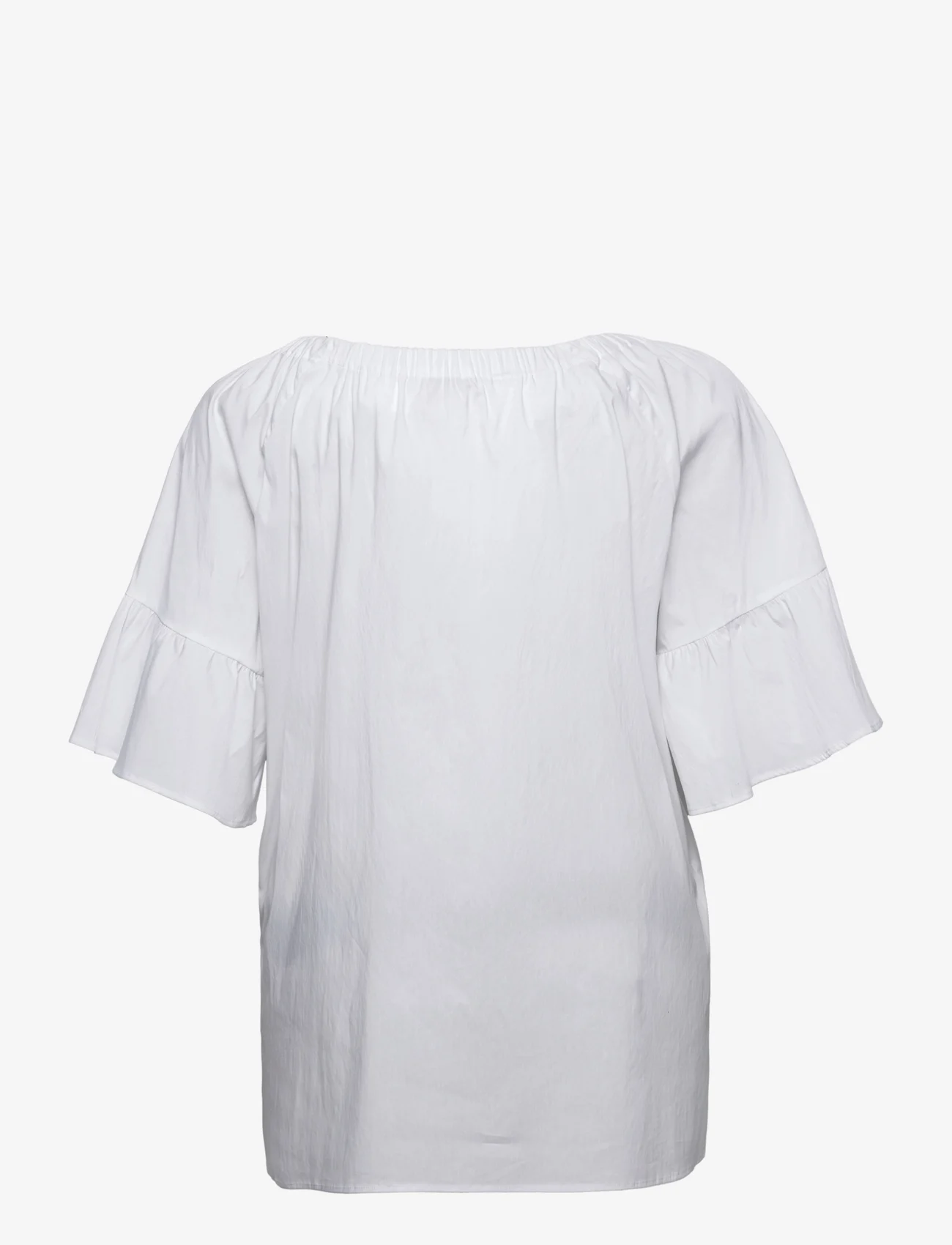 Persona by Marina Rinaldi - FINO - blouses korte mouwen - white - 1