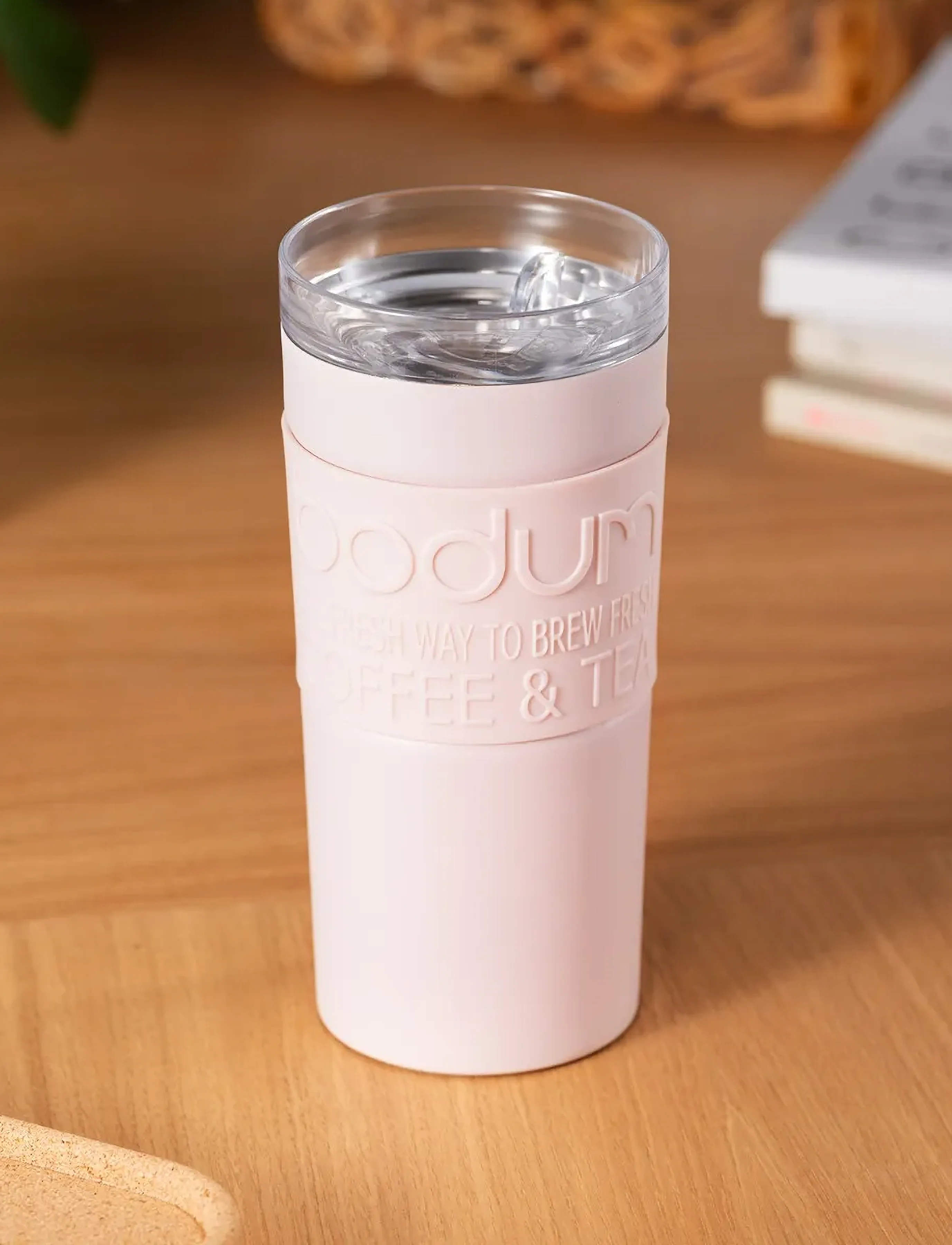 Bodum Travel Mug, 0.35 L, Cups & Mugs, Rosa - Thermal Cups, Homeware