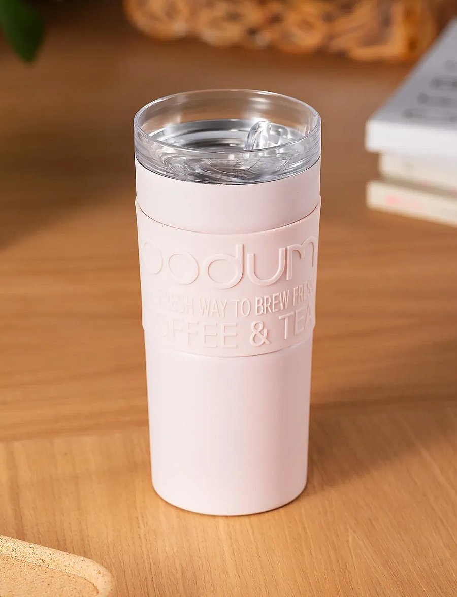 Bodum - TRAVEL MUG - nach preis einkaufen - lyserØd - 0