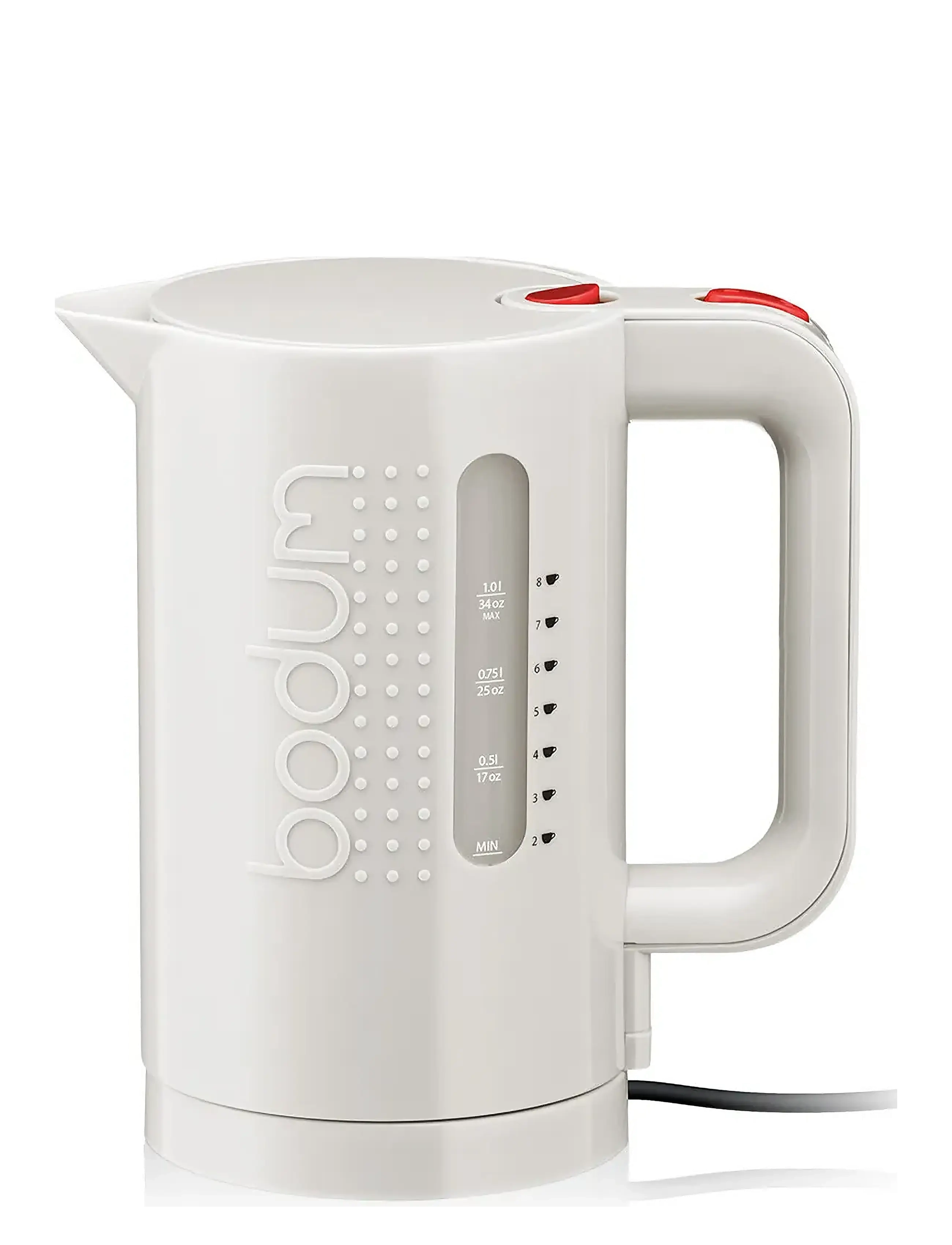 - BISTRO Electric Kettle 1 L - White (11452-913EURO)