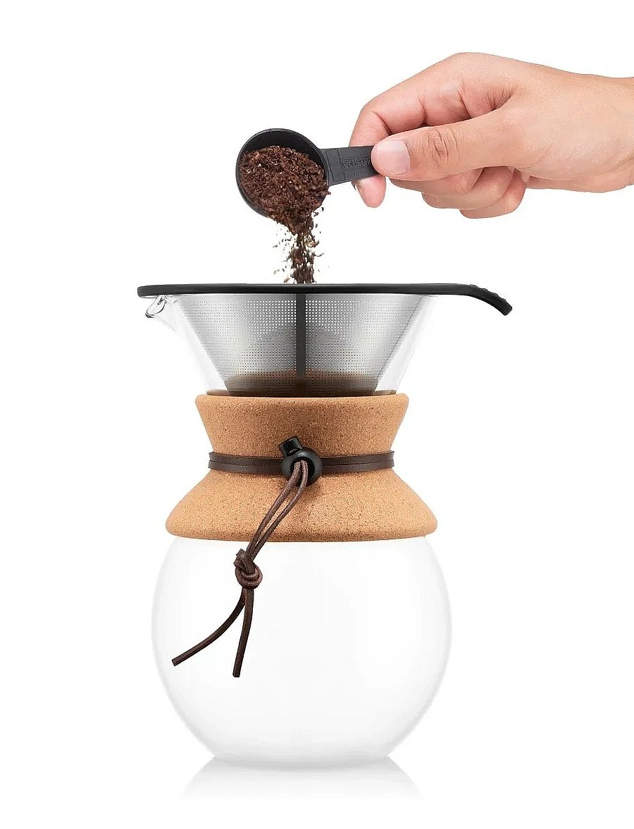 Bodum - POUR OVER - kaffeefilter & zubehör - cork - 0