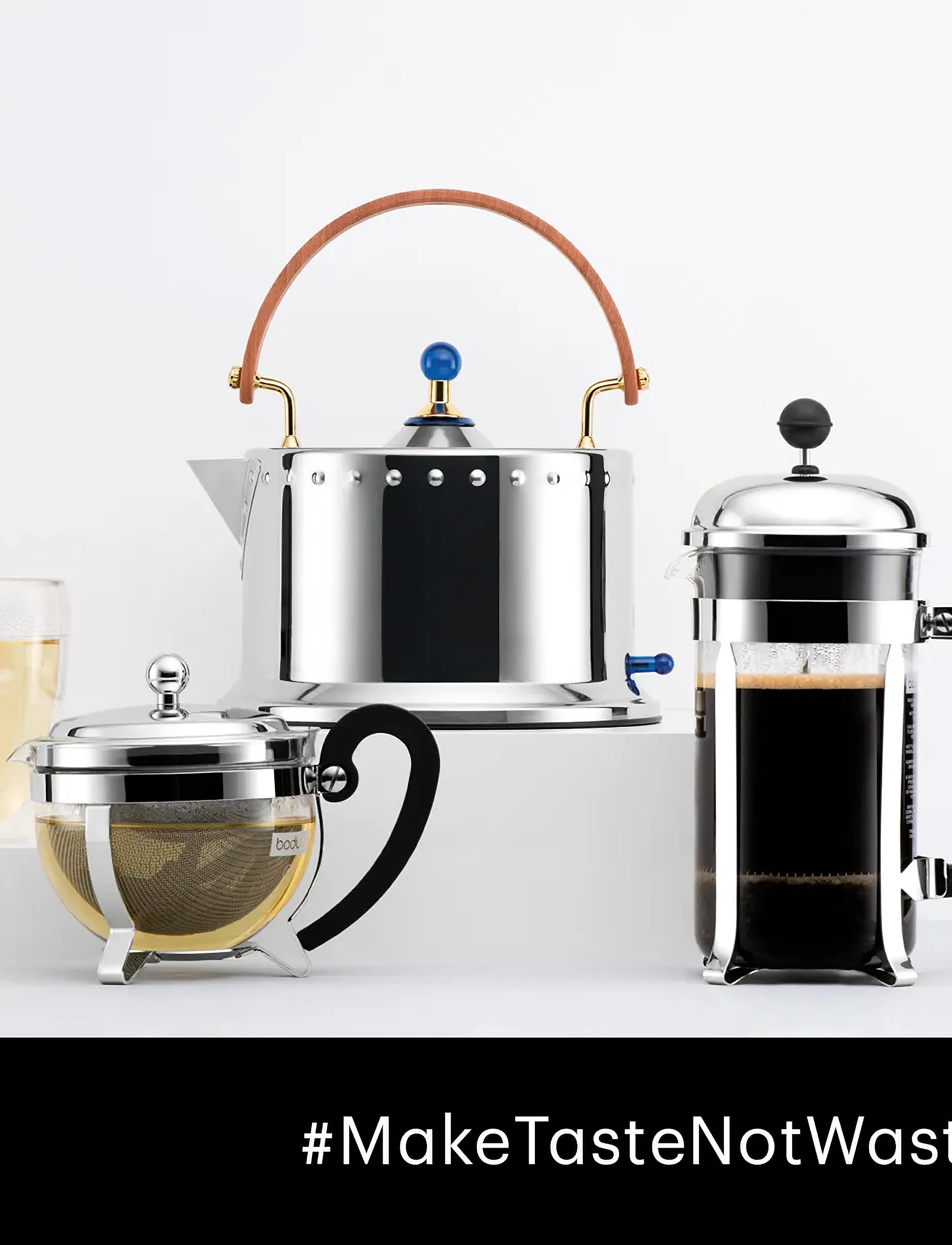 Bodum - OTTONI - vattenkokare - forkromet - 3