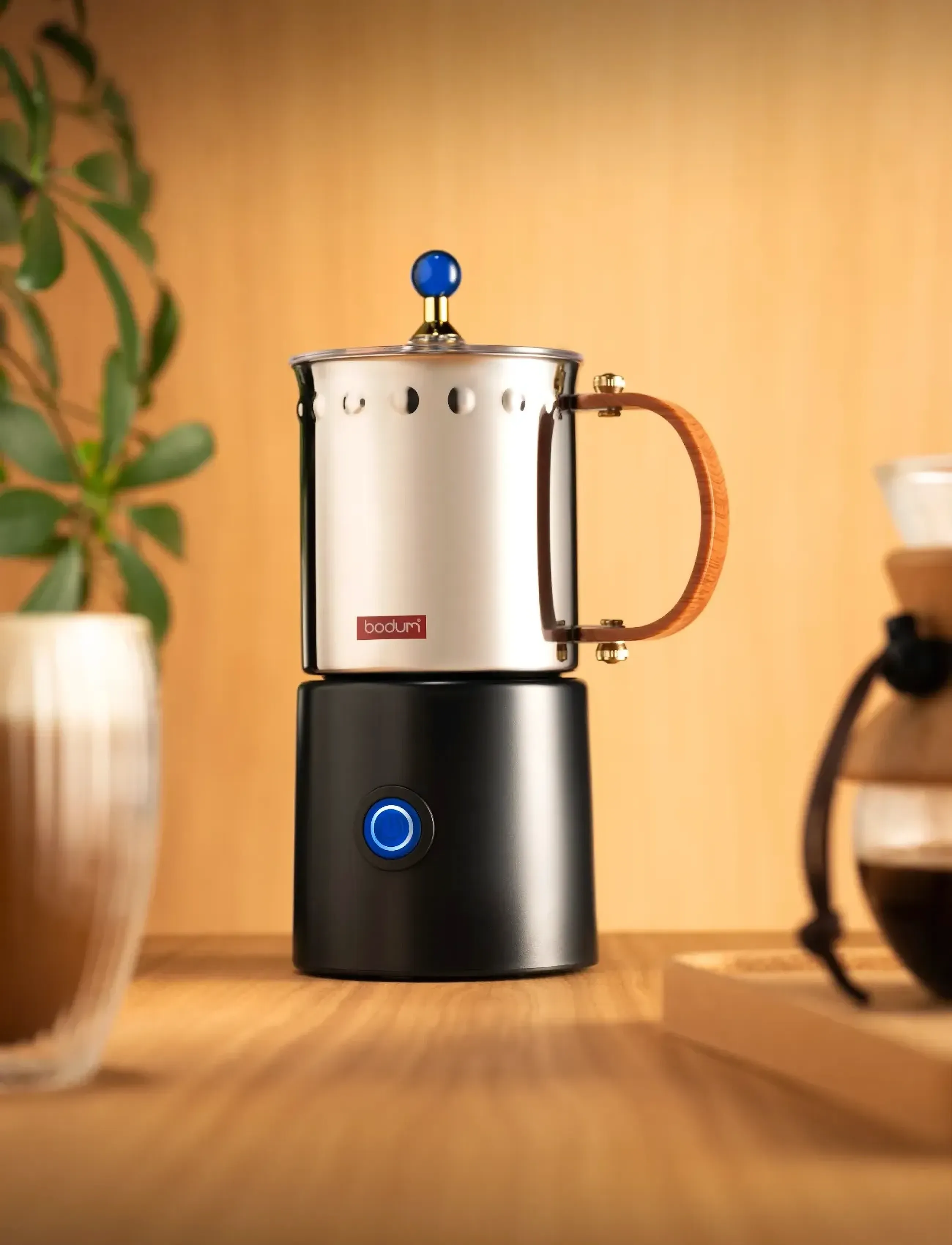 Bodum Ottoni, 40 CL, Kitchen Appliances, Schwarz - Kettles & Water Boilers, Homeware