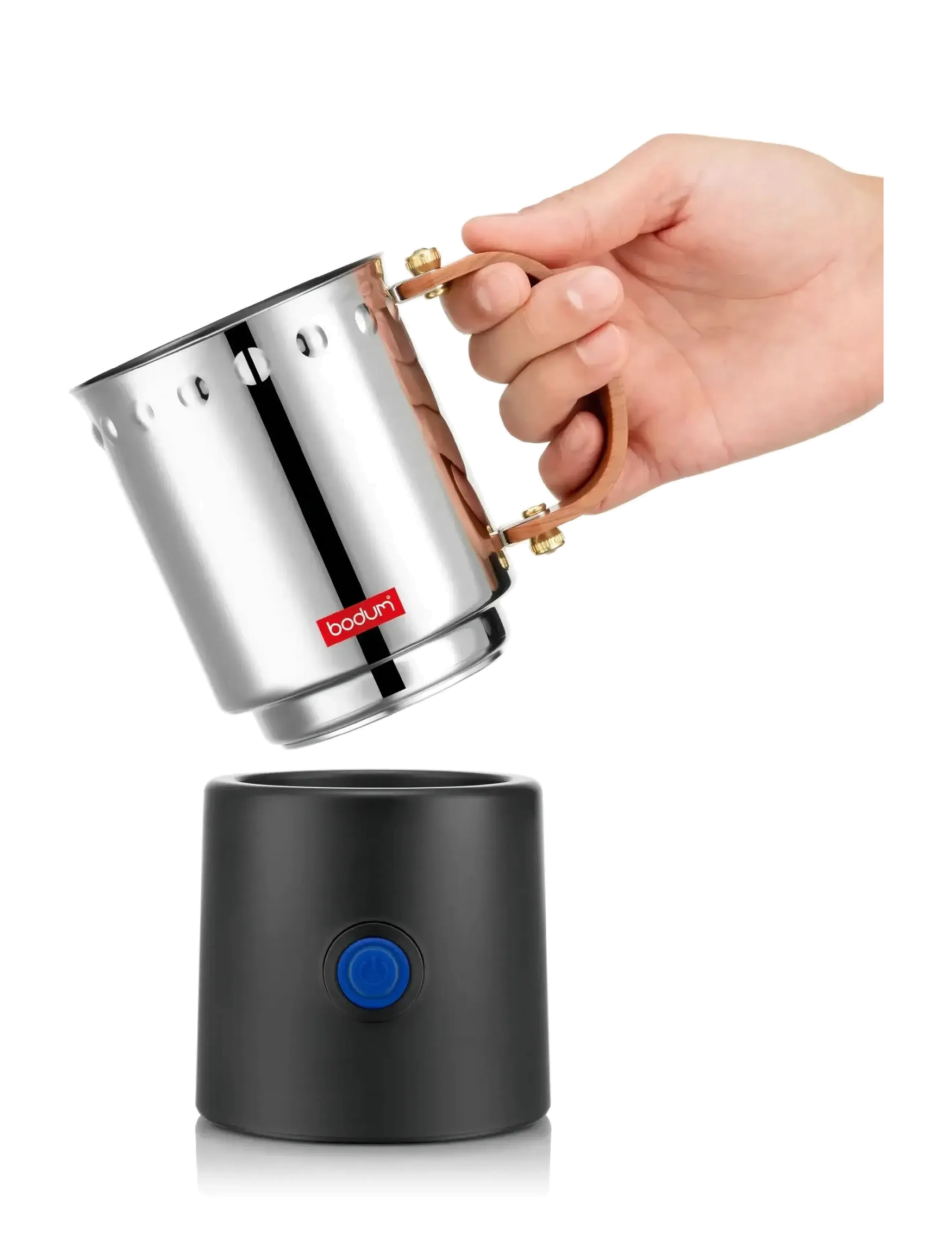 Bodum - OTTONI - milchschäumer - forkromet - 3