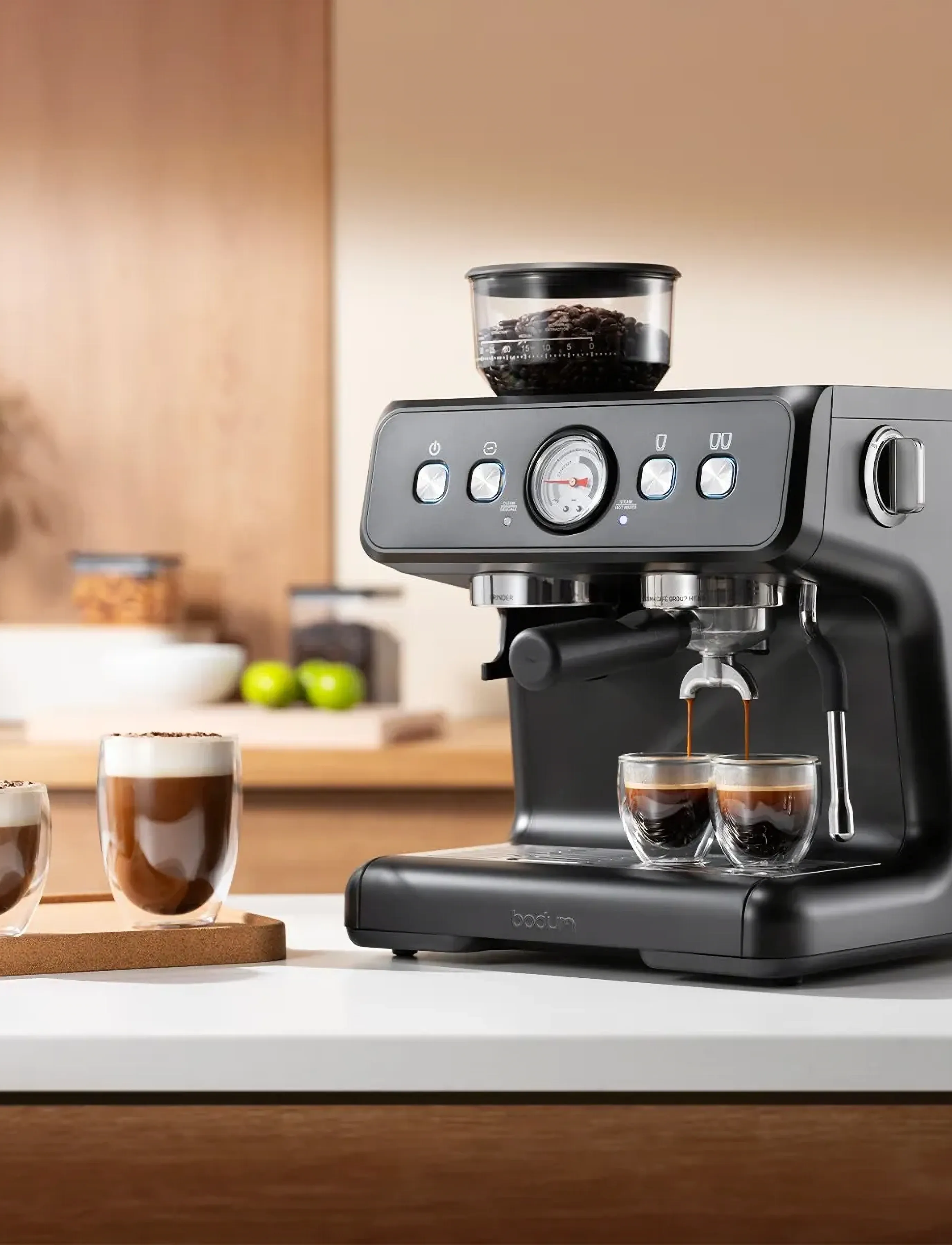 Bodum Bistro, One Size, Coffee Makers, Schwarz - Espresso Machines, Homeware