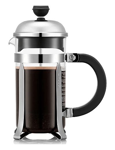 Bodum CHAMBORD - Die Kaffeepresse - FORKROMET / black