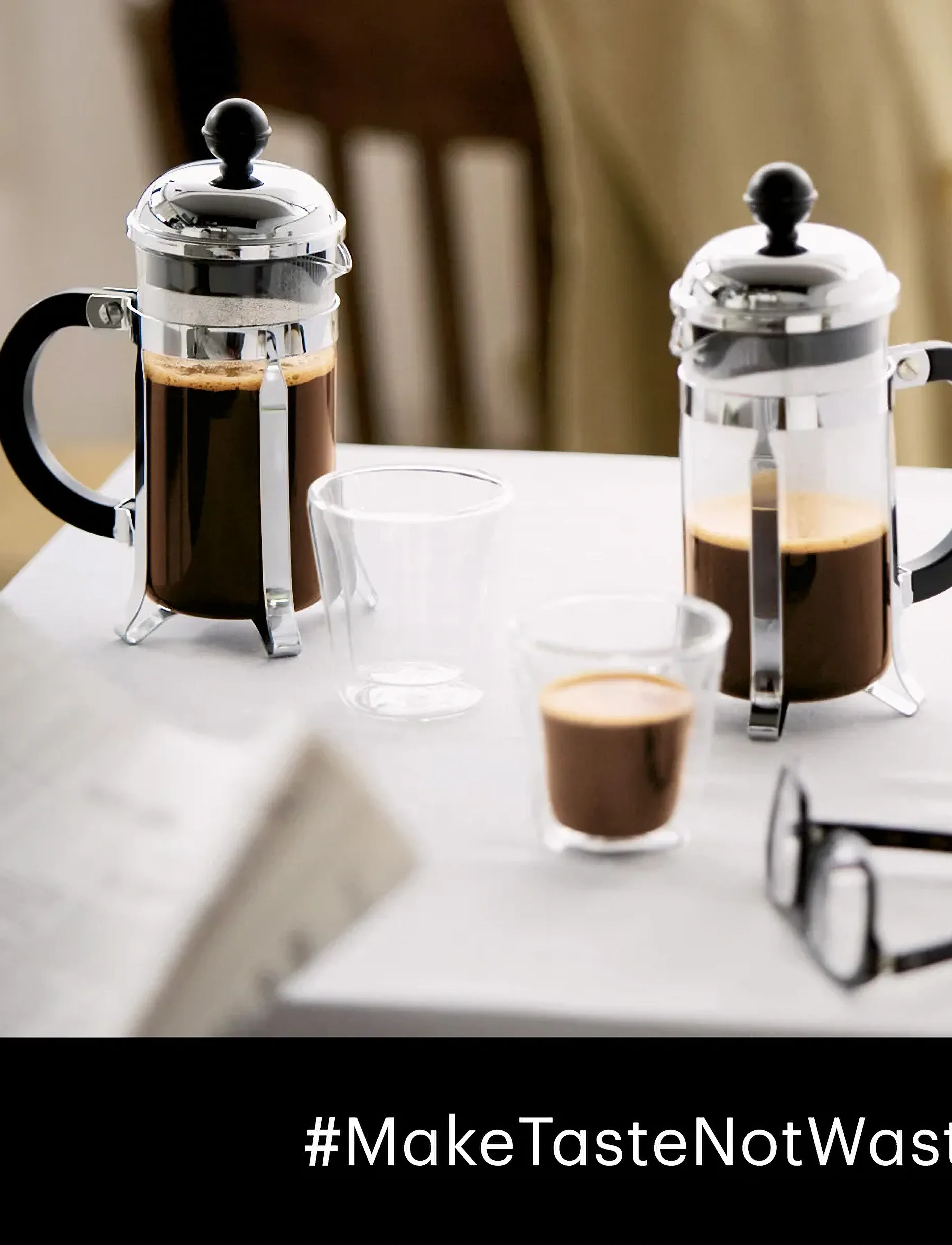 Bodum Chambord, 1 L, Coffee Makers, Silber - Press, Homeware