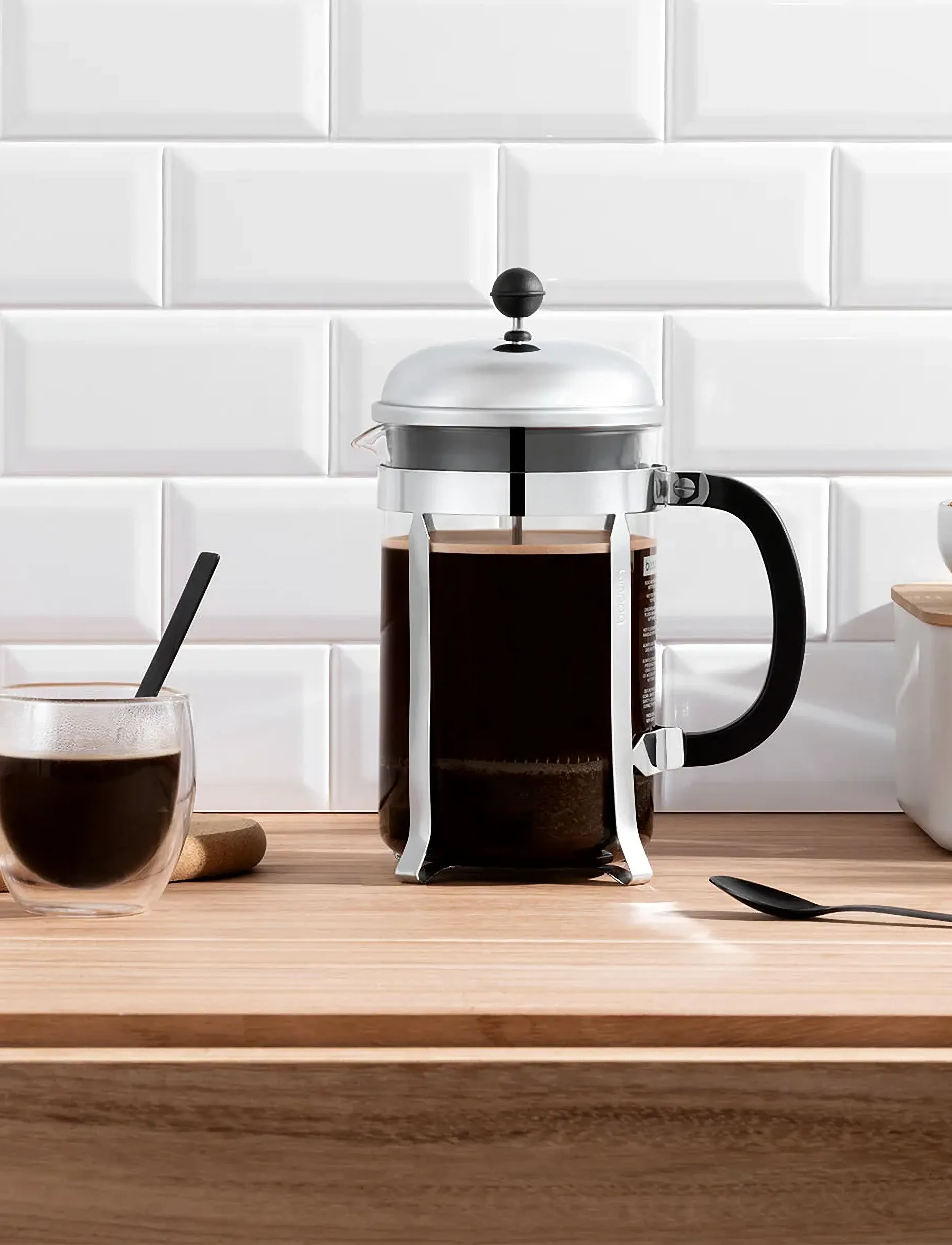 Bodum Chambord, 1.5 L, Coffee Makers, Mehrfarbig/gemustert - Press, Homeware