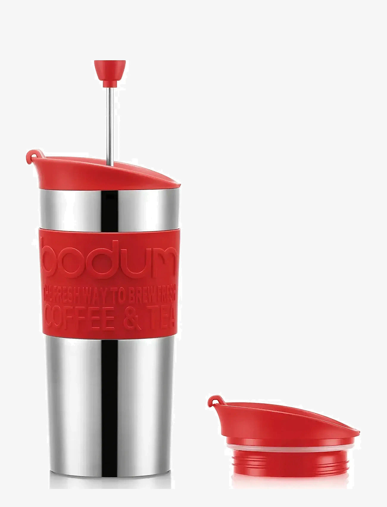 Bodum - TRAVEL PRESS SET - nach preis einkaufen - rØd - 0