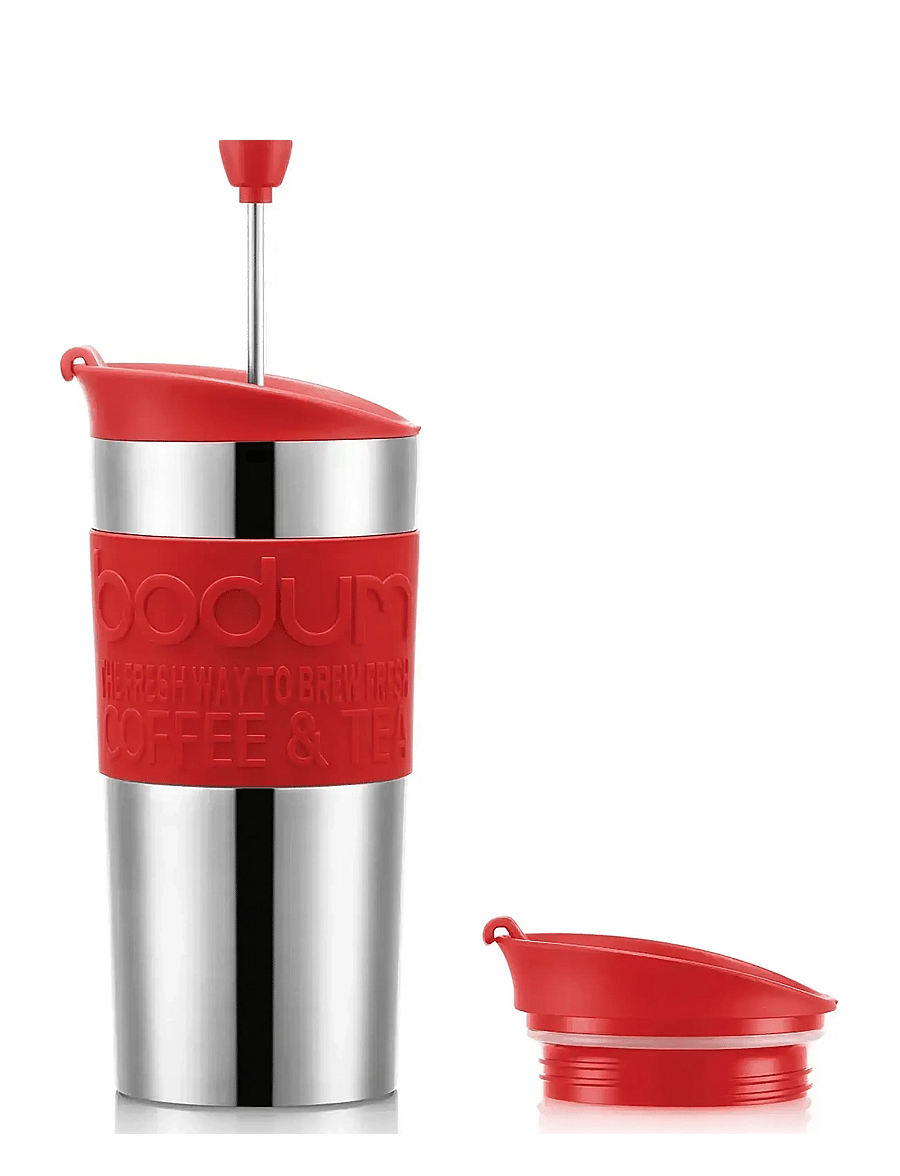 Bodum - TRAVEL PRESS SET - osta hinna alusel - rØd - 0