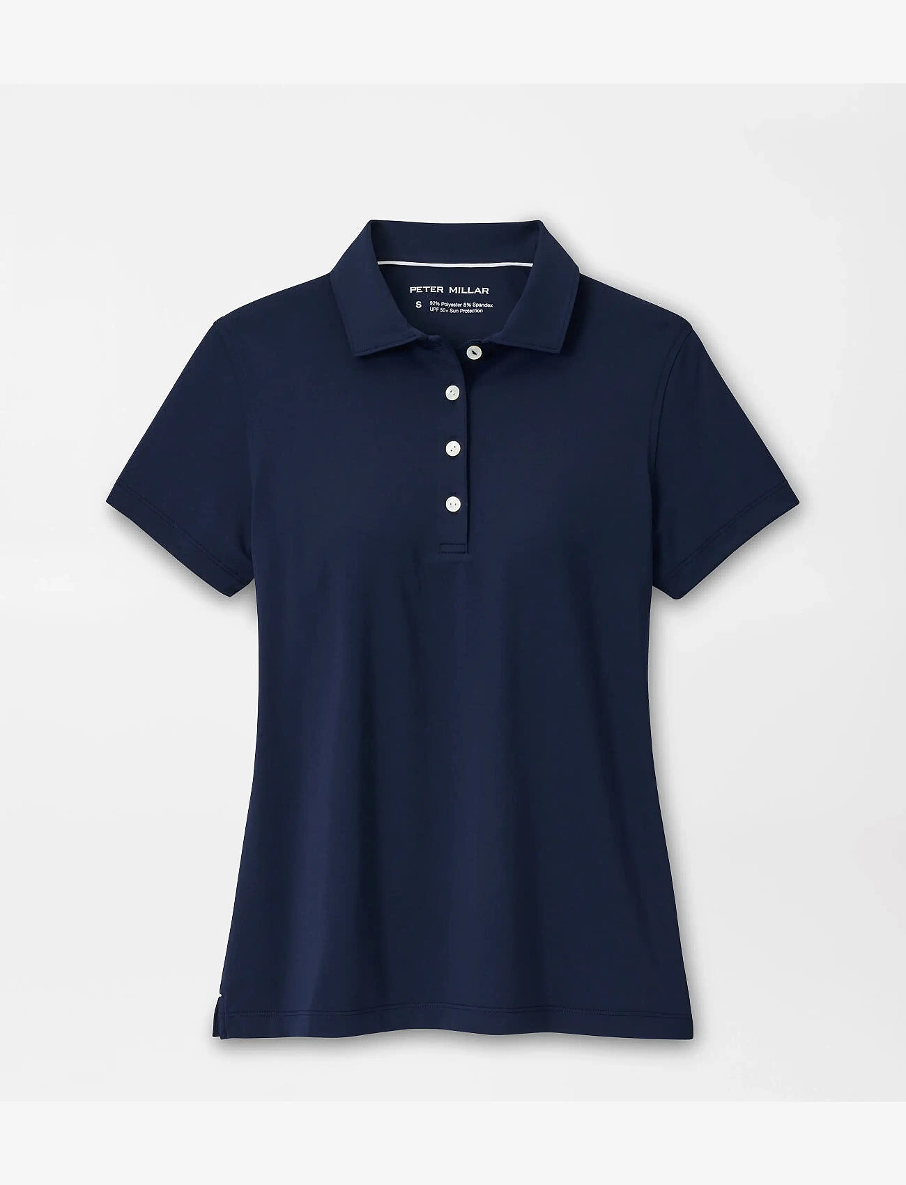 Peter Millar - SHORT SLEEVE BUTTON POLO - poloshirts - navy - 0