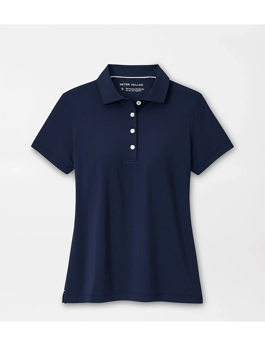 Peter Millar - SHORT SLEEVE BUTTON POLO - oberteile & t-shirts - navy - 1