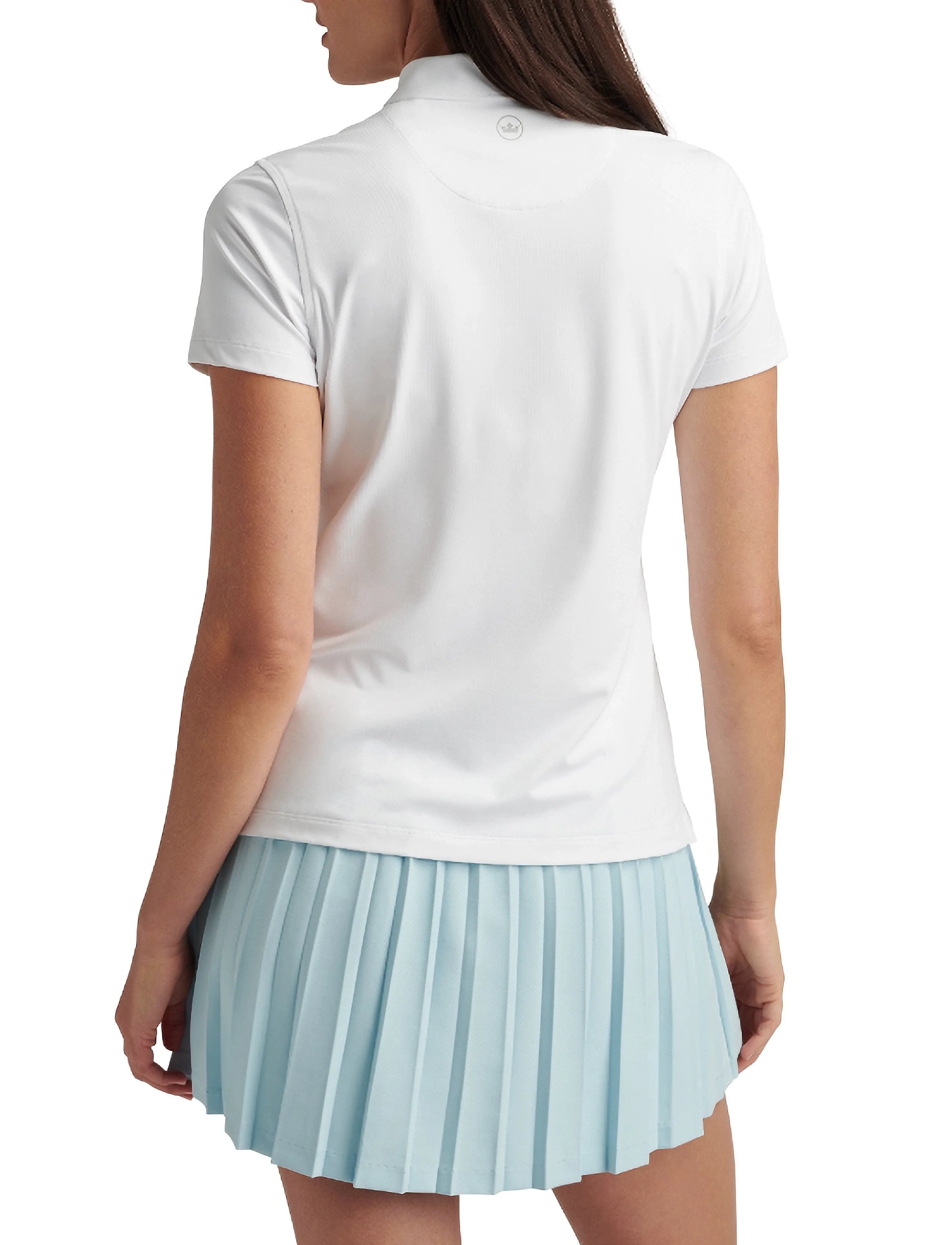 Peter Millar Short Sleeve Button Polo skjortor dam – bild 5
