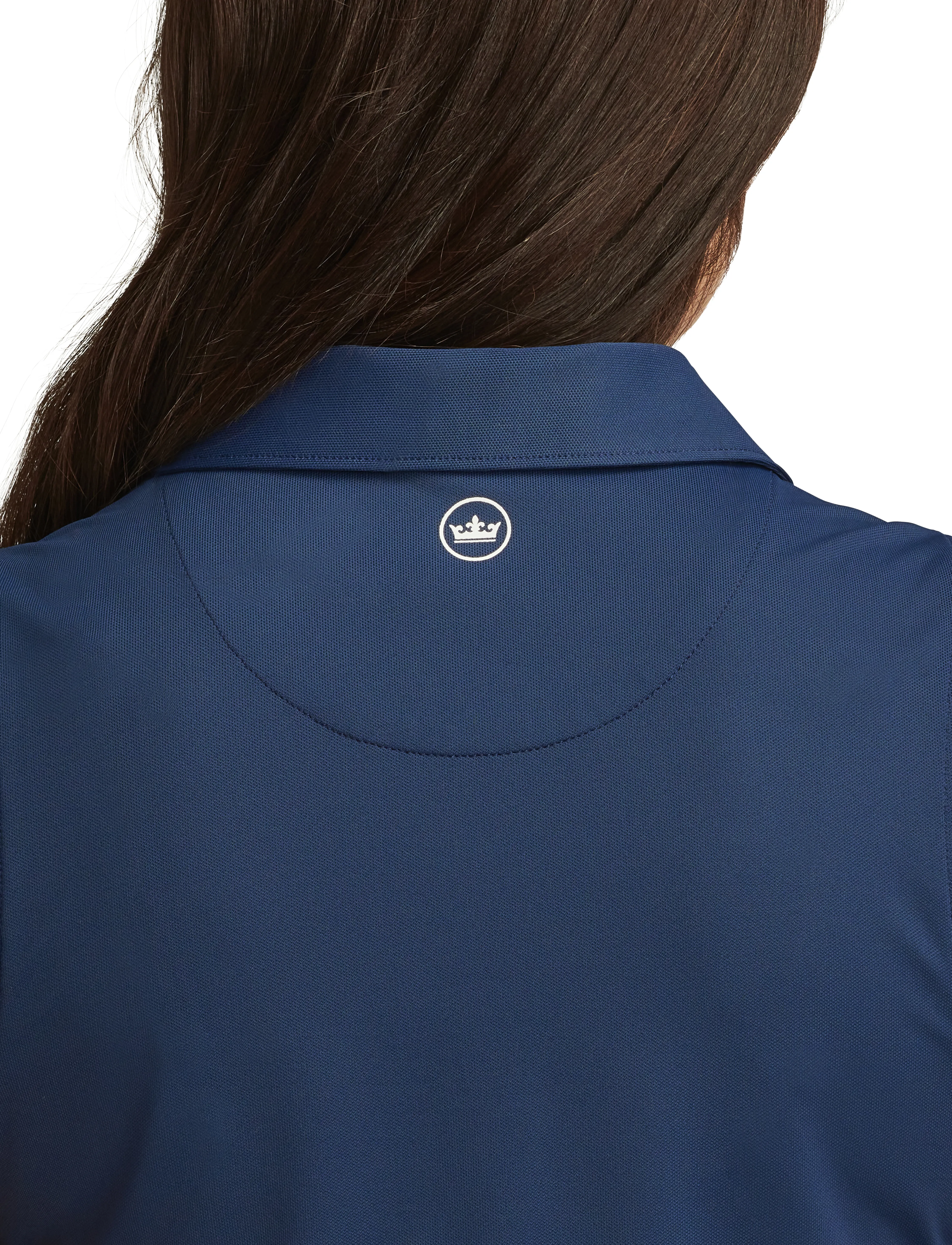 Peter Millar Banded Sport Mesh Sleeveless Button Polo skjortor dam – bild 3