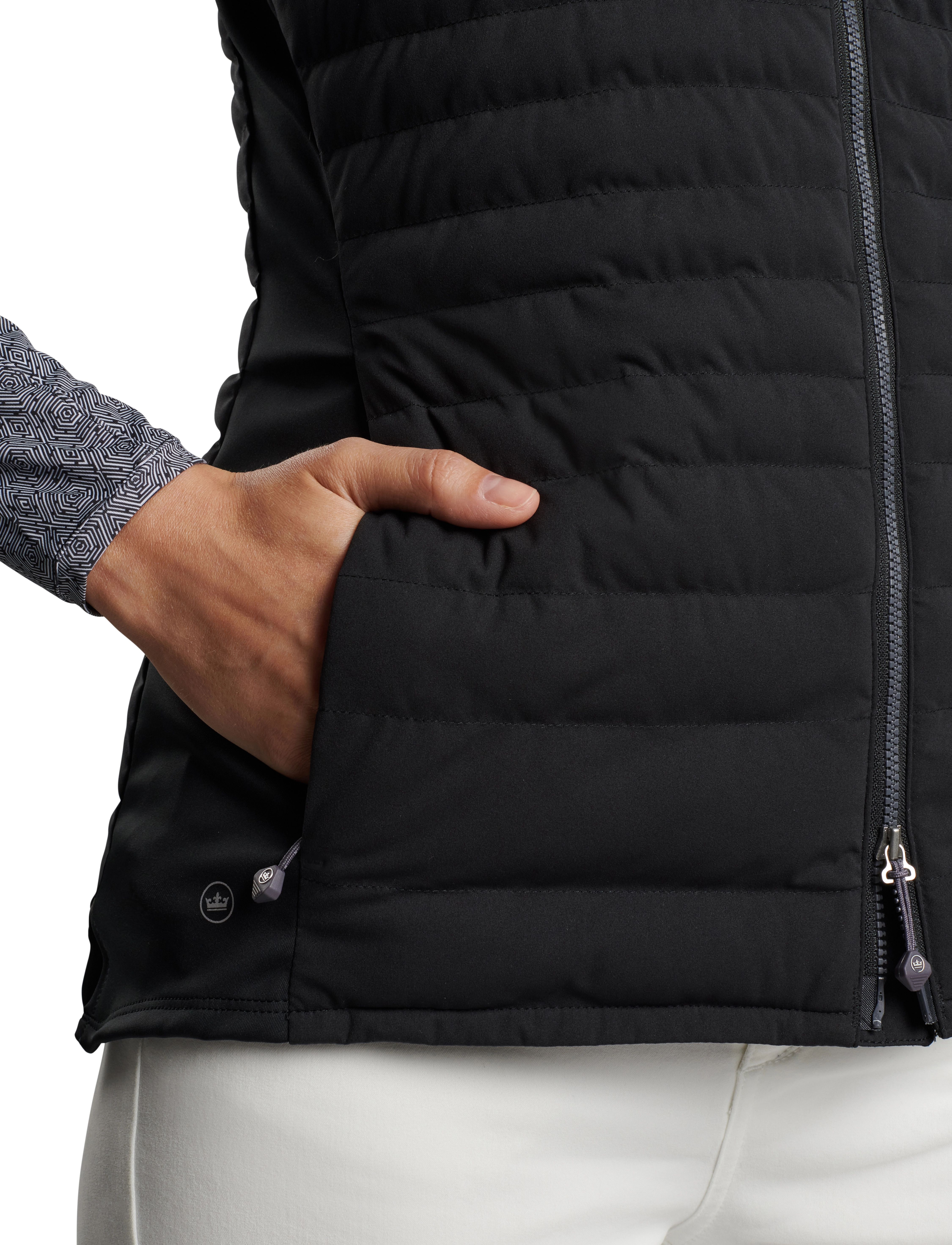 Peter Millar - FUSE HYBRID VEST - golf-jacken - blk - 4