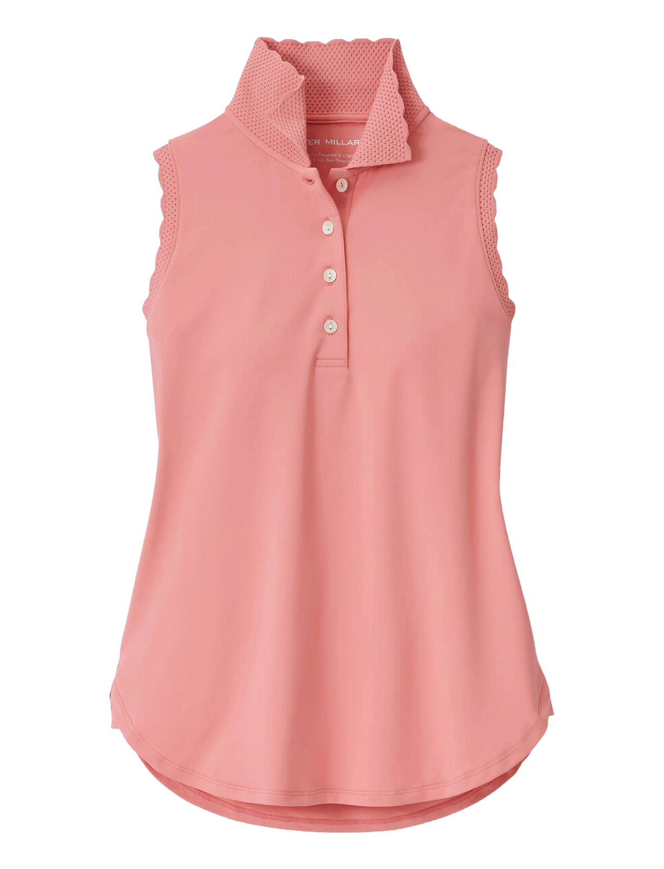 Peter Millar - OPAL SLEEVELESS STRETCH JERSEY POLO - coral reef - 1