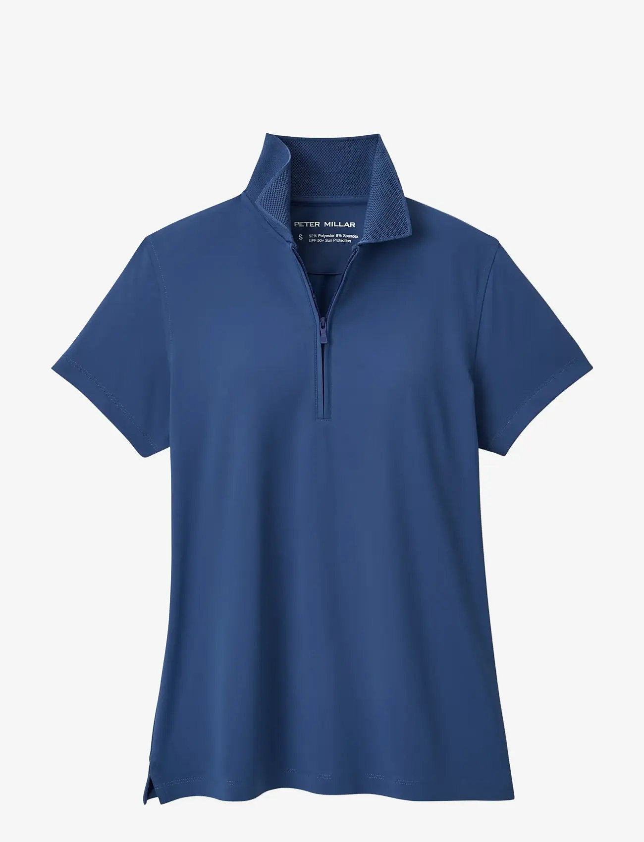 Peter Millar - KESWICK ZIP NECK SHORT SLEEVE POLO - polos - windsor blue - 1