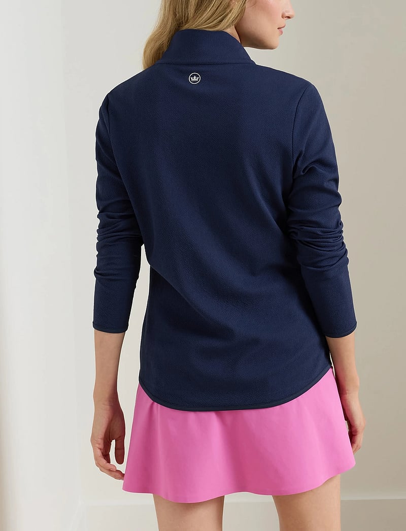 Peter Millar - LUMI-KNIT LITE PERFORMANCE FULL ZIP - golf-jacken - navy - 1